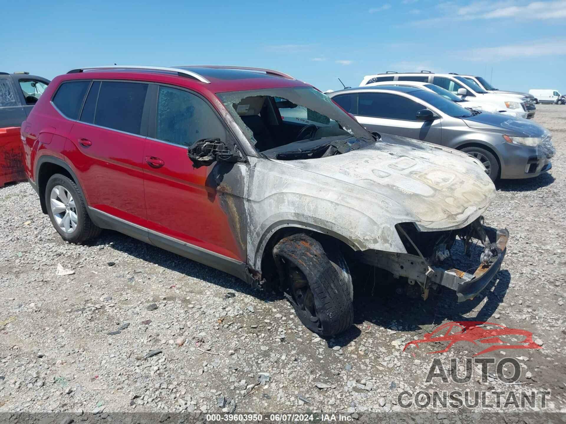 VOLKSWAGEN ATLAS 2018 - 1V2ER2CA7JC534526