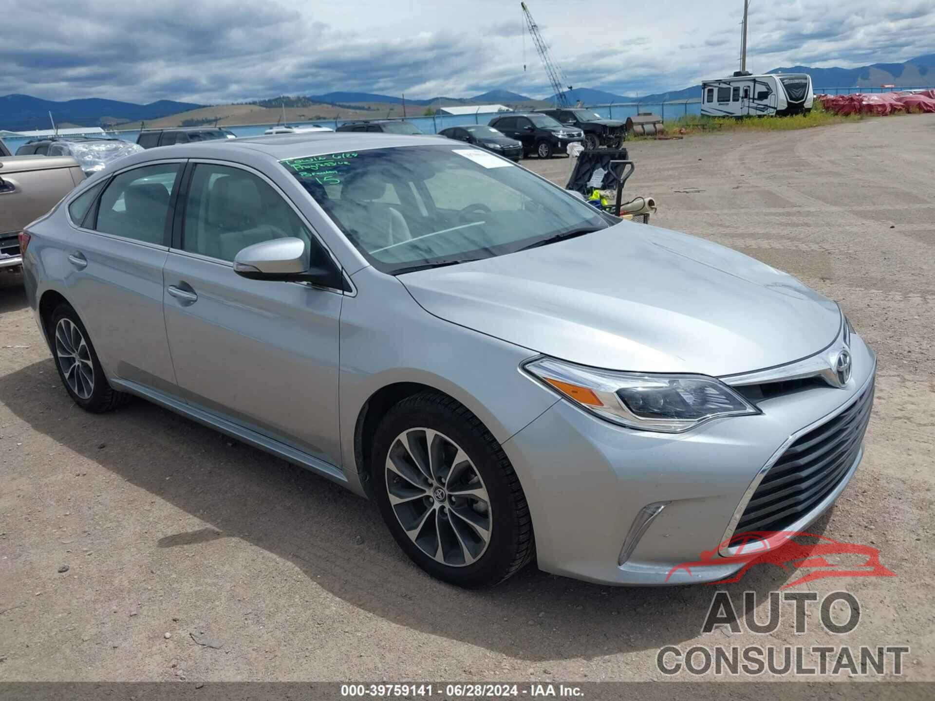 TOYOTA AVALON 2016 - 4T1BK1EB1GU196905