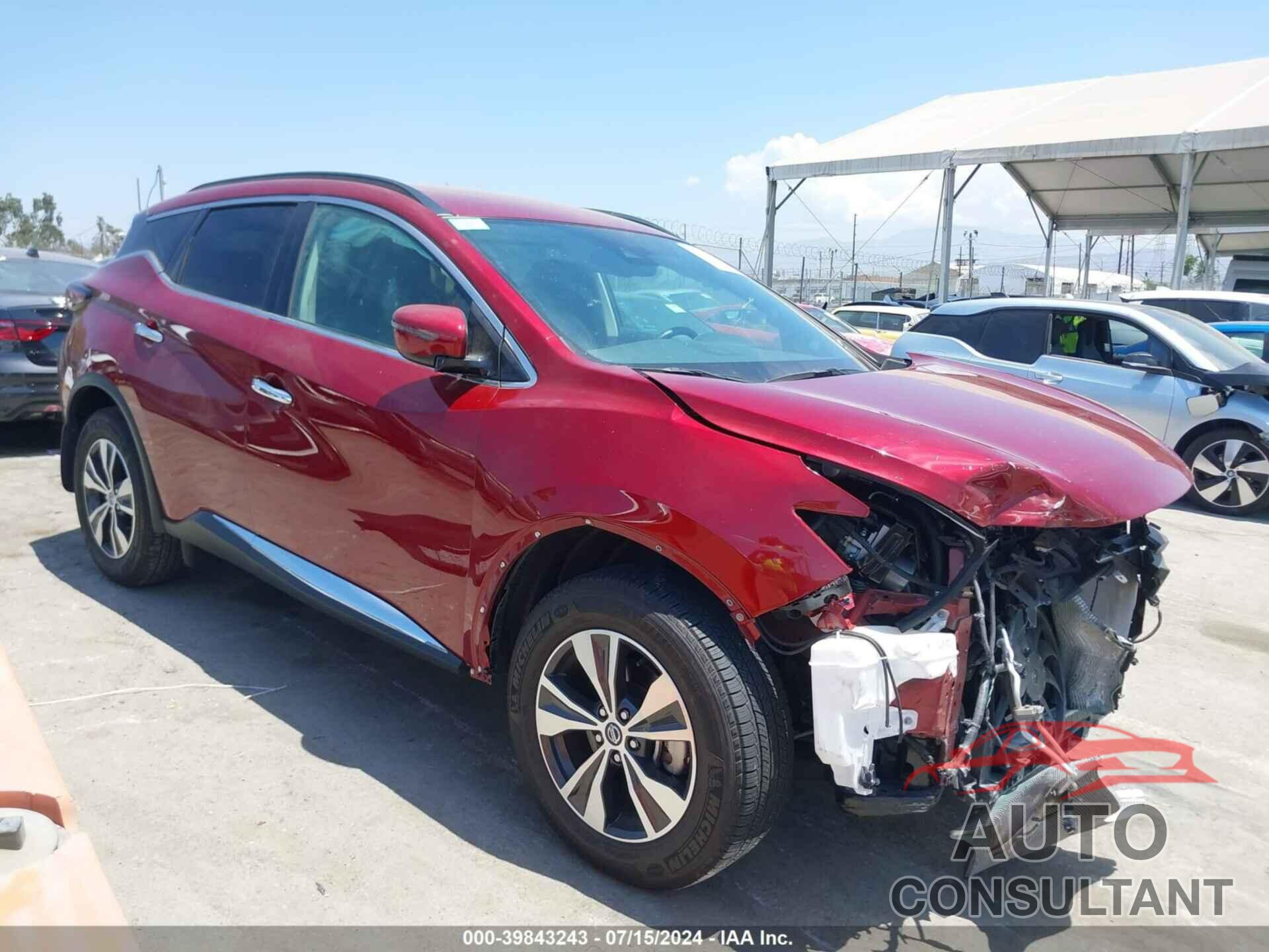 NISSAN MURANO 2022 - 5N1AZ2BJ6NC107857