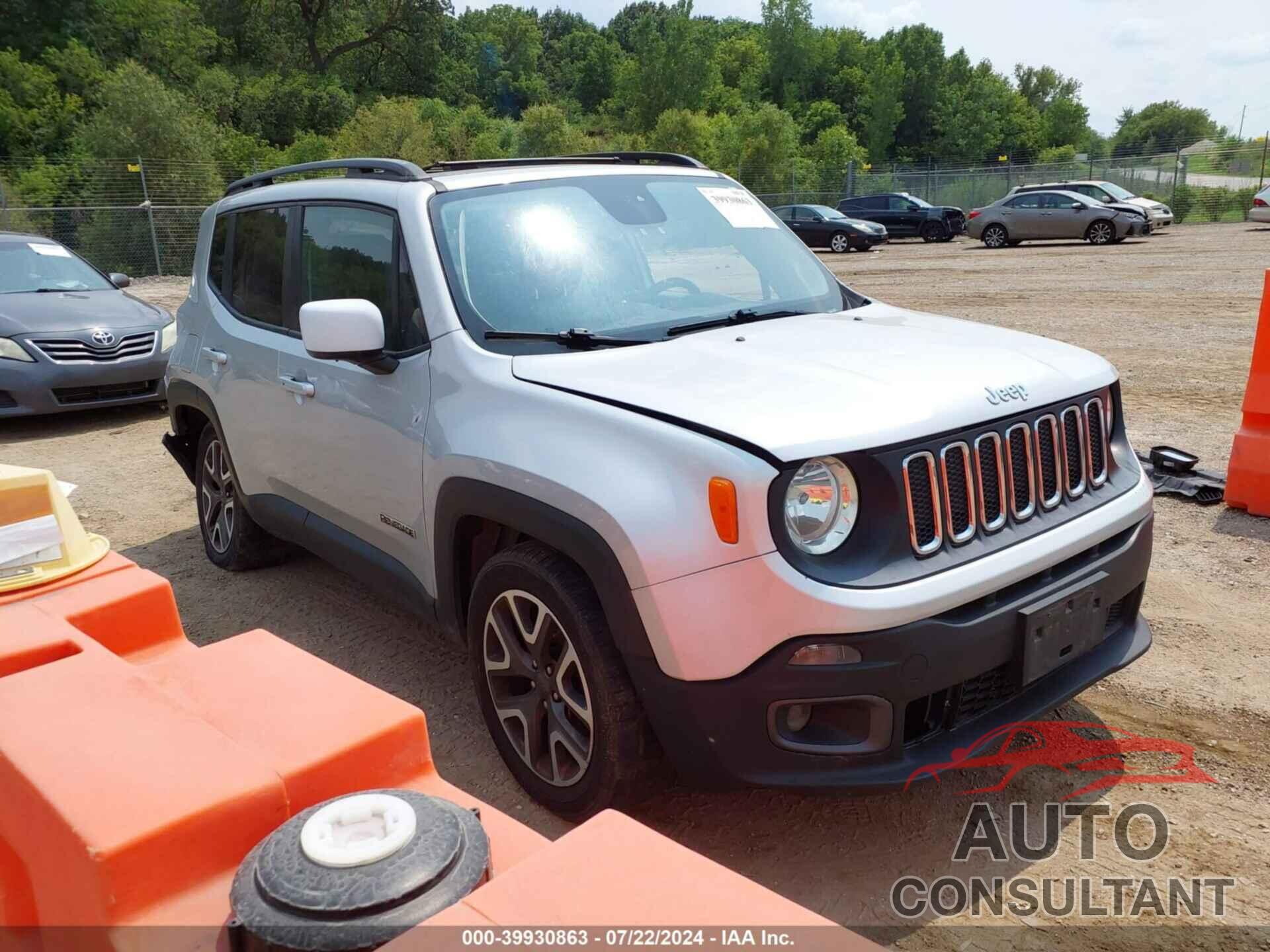 JEEP RENEGADE 2016 - ZACCJABT6GPC58471