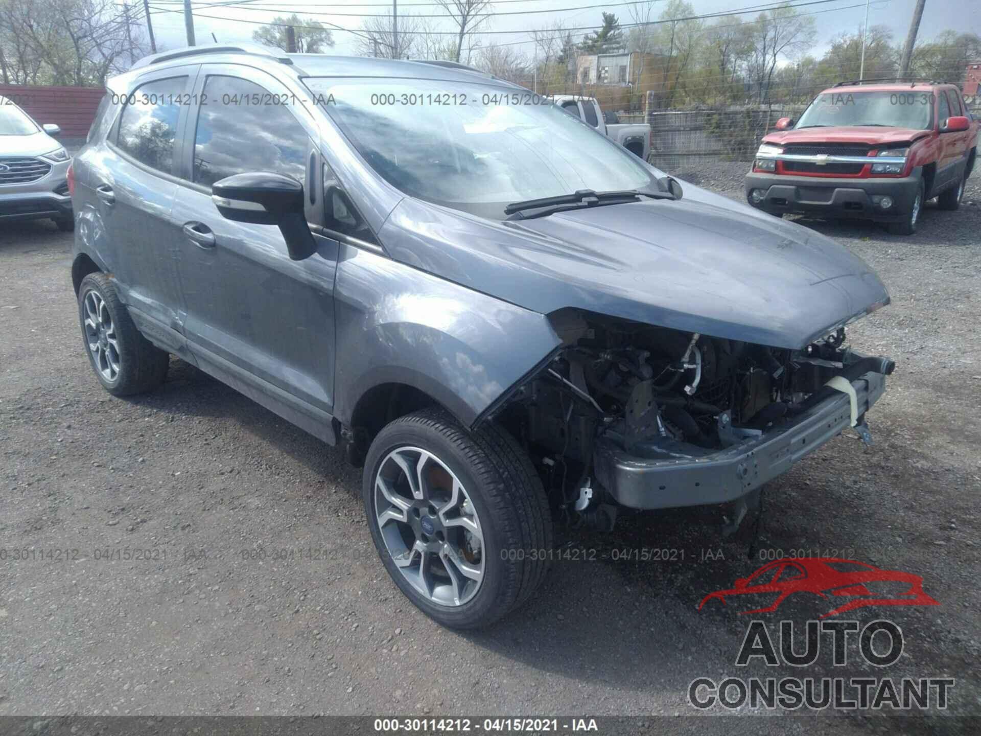 FORD ECOSPORT 2020 - MAJ6S3JL9LC336186