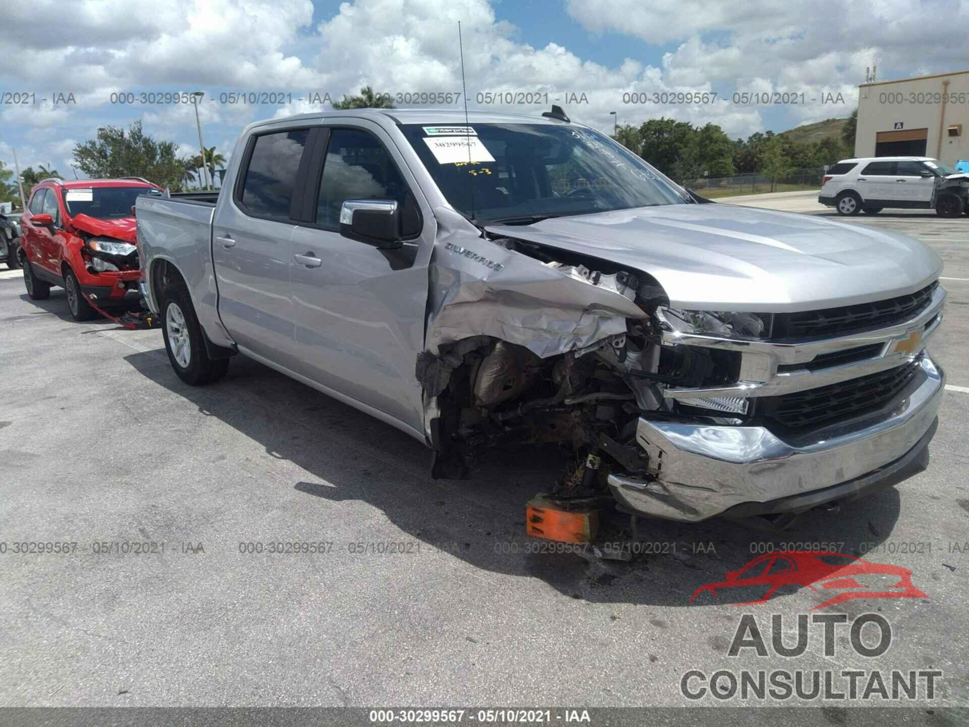 CHEVROLET SILVERADO 1500 2020 - 3GCUYDED9LG176736
