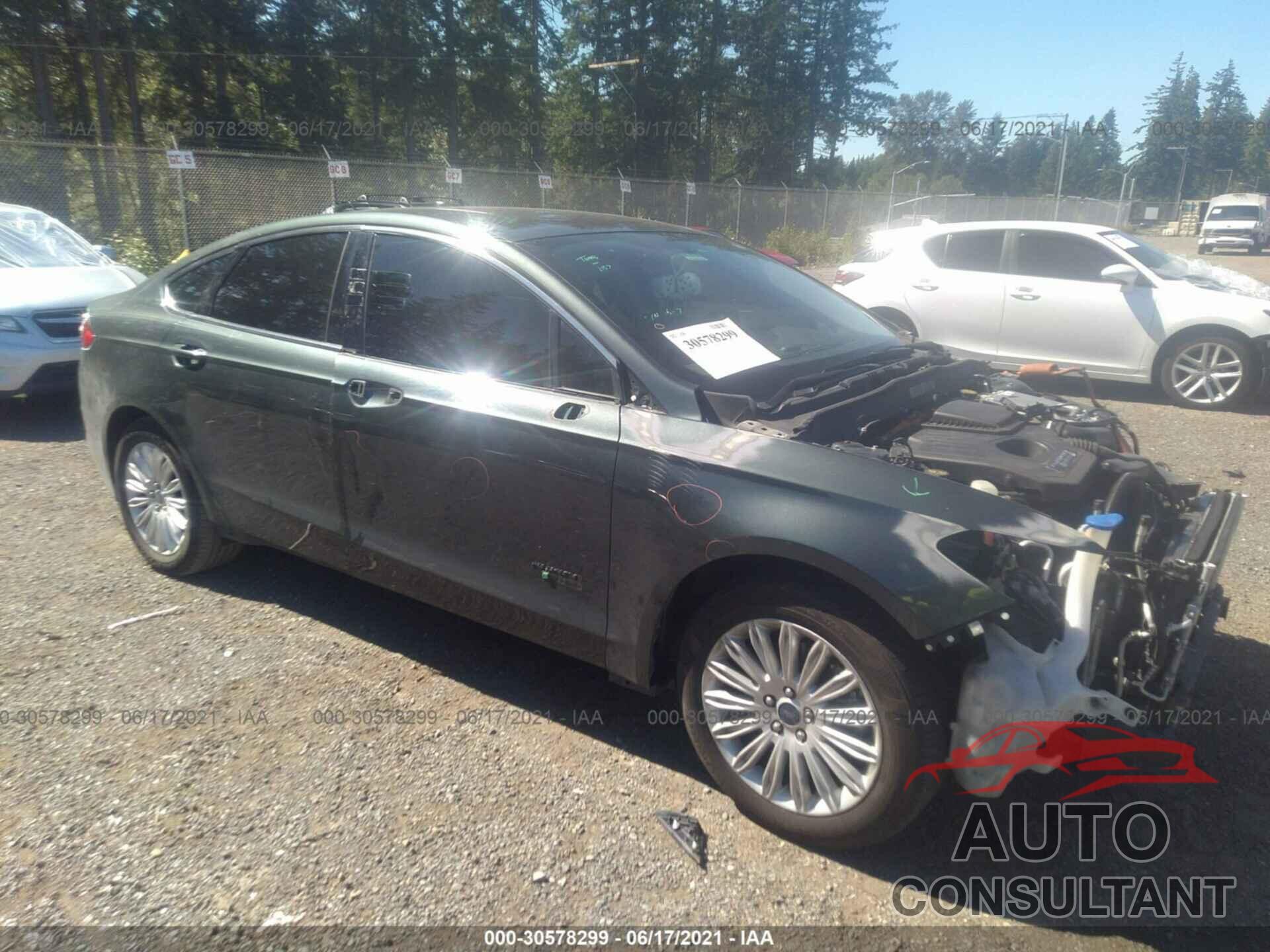 FORD FUSION ENERGI 2016 - 3FA6P0PU0GR196598