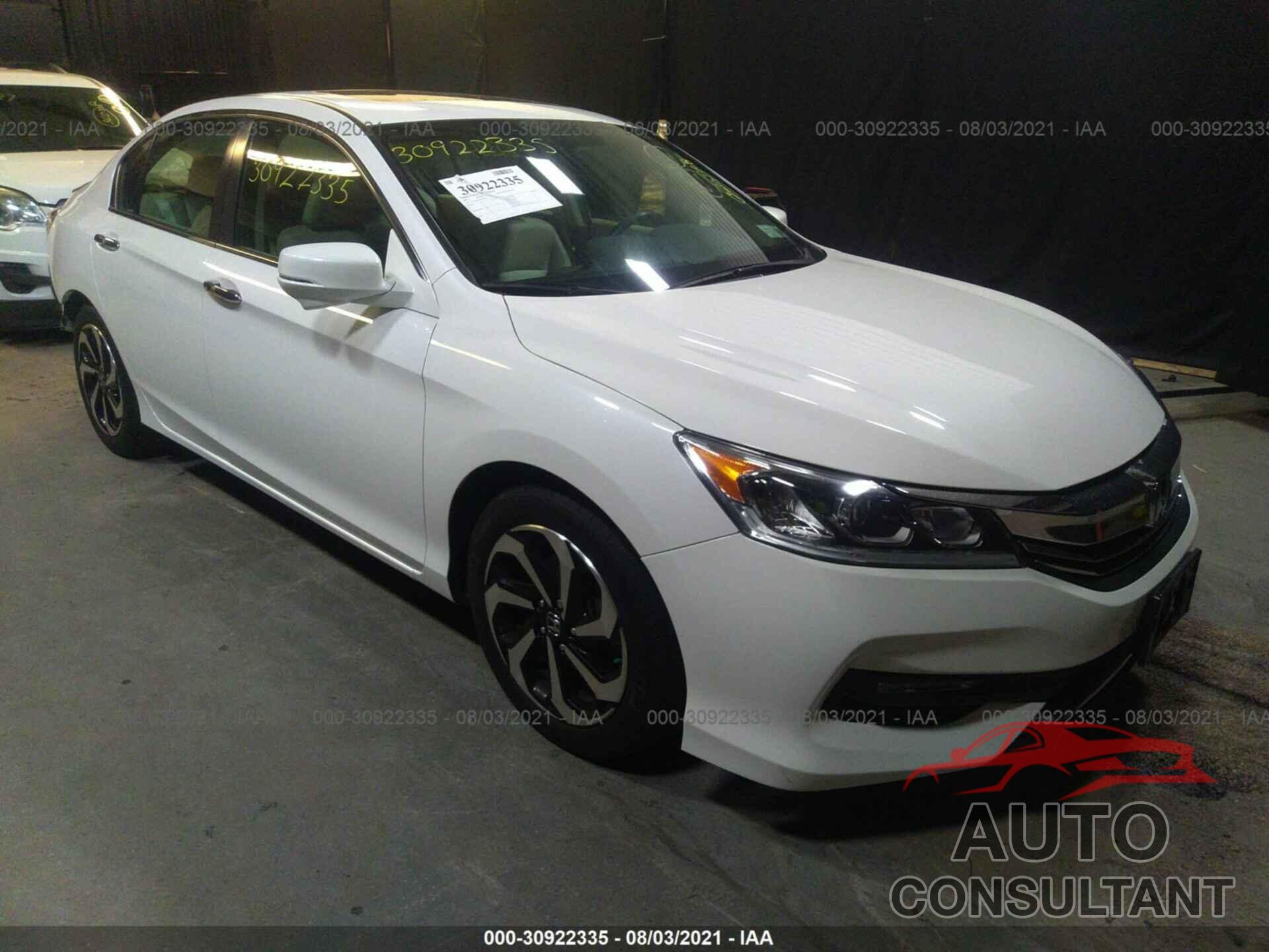 HONDA ACCORD SEDAN 2017 - 1HGCR2F82HA079142