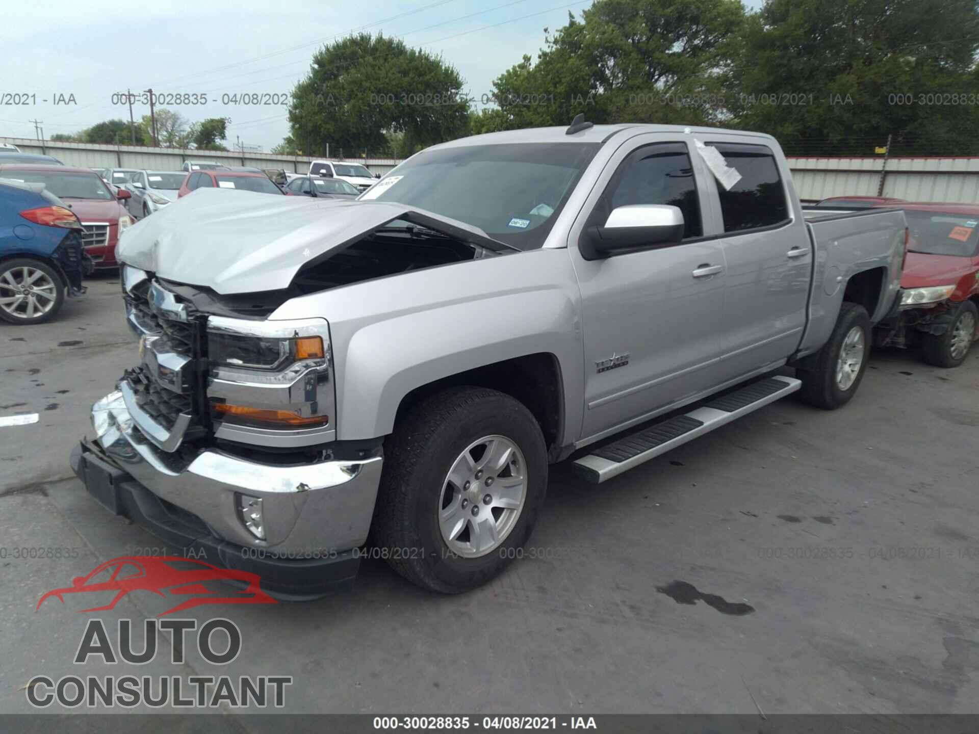 CHEVROLET SILVERADO 1500 2018 - 3GCUCRER2JG378564