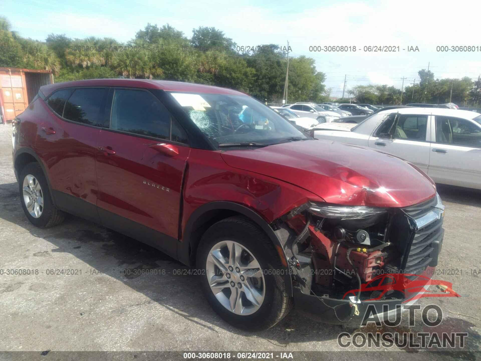 CHEVROLET BLAZER 2019 - 3GNKBBRA6KS693248