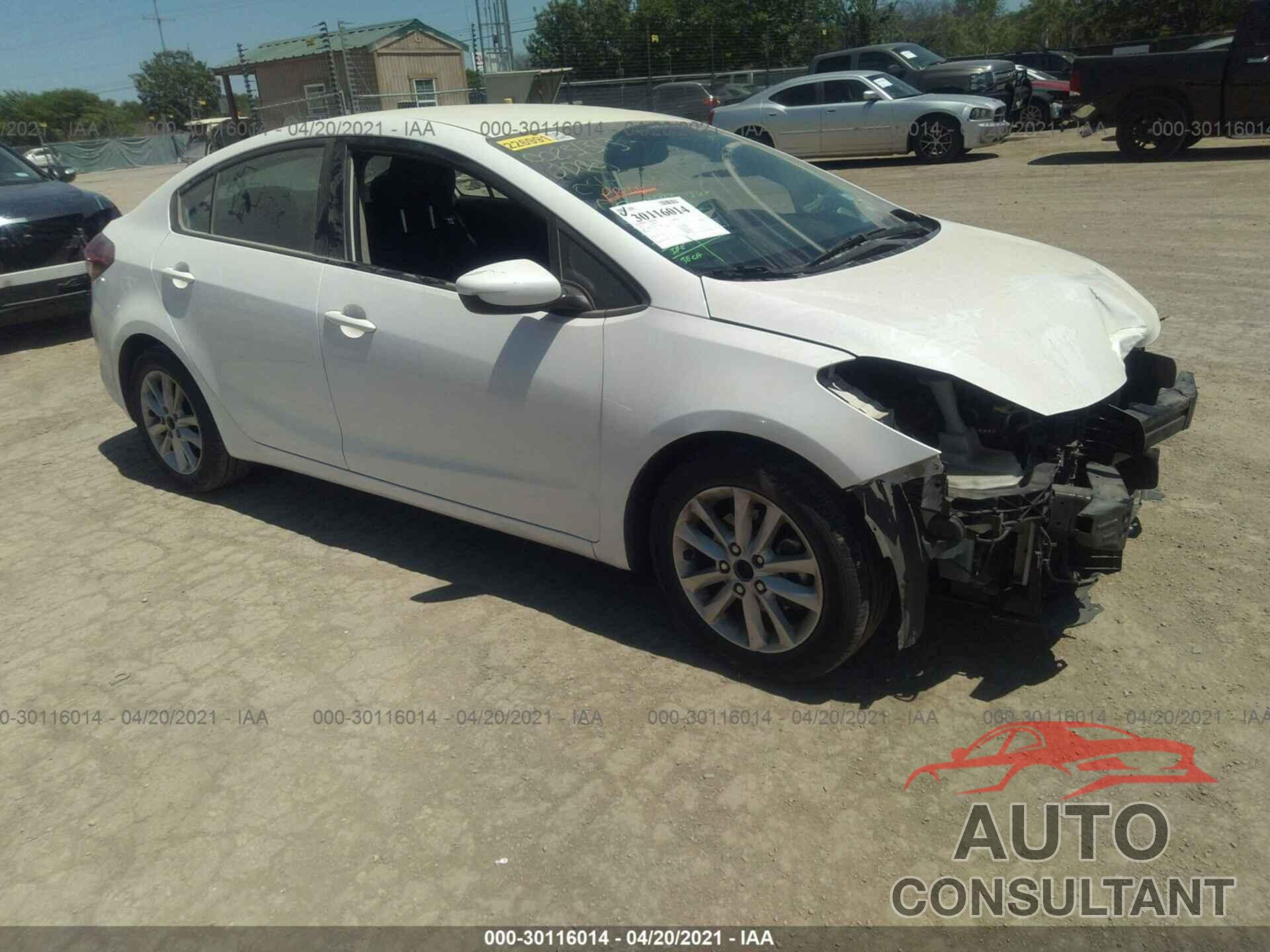 KIA FORTE 2017 - 3KPFL4A76HE015948