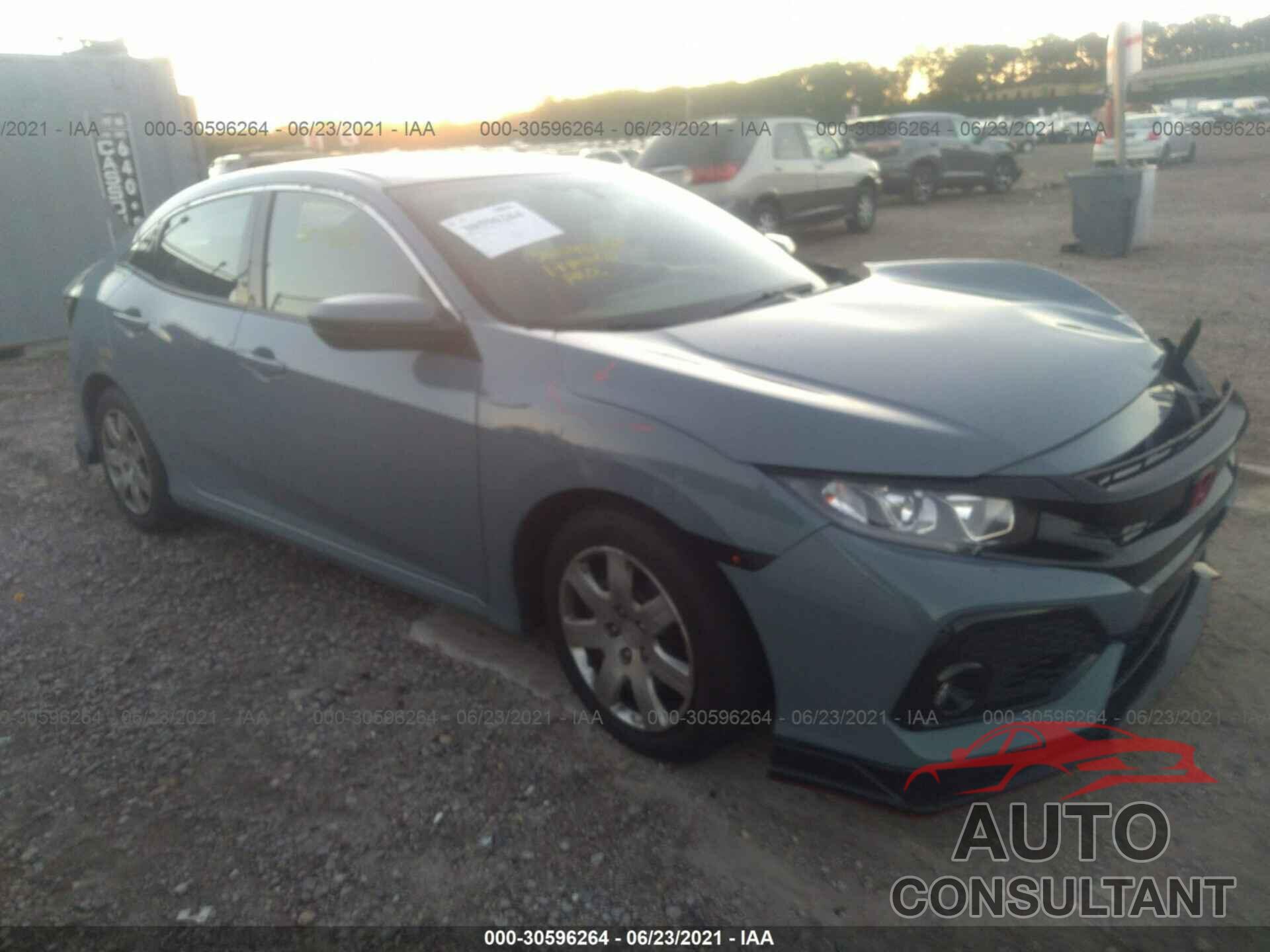 HONDA CIVIC HATCHBACK 2017 - SHHFK7H23HU417269