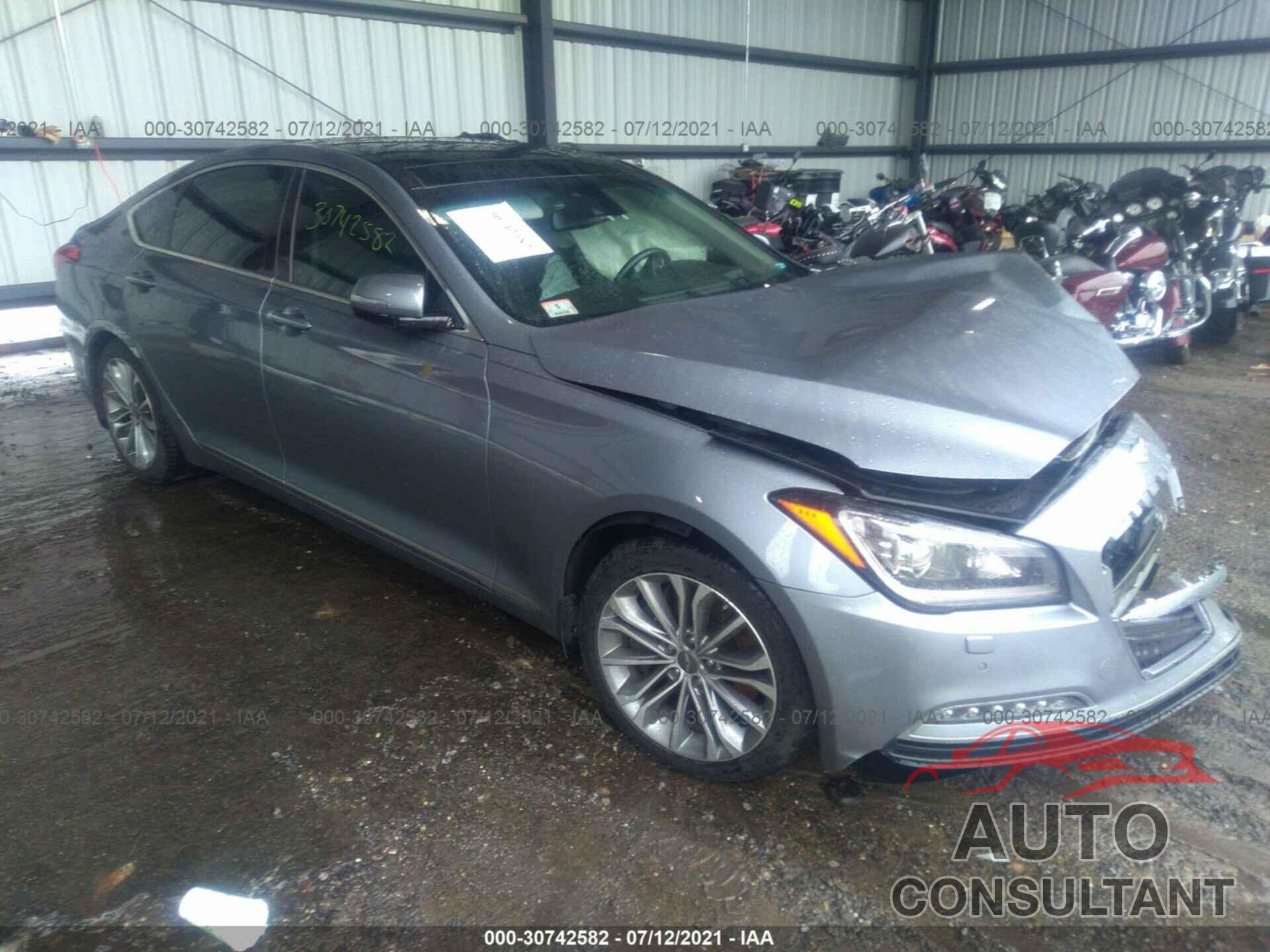 HYUNDAI GENESIS 2016 - KMHGN4JE8GU118670