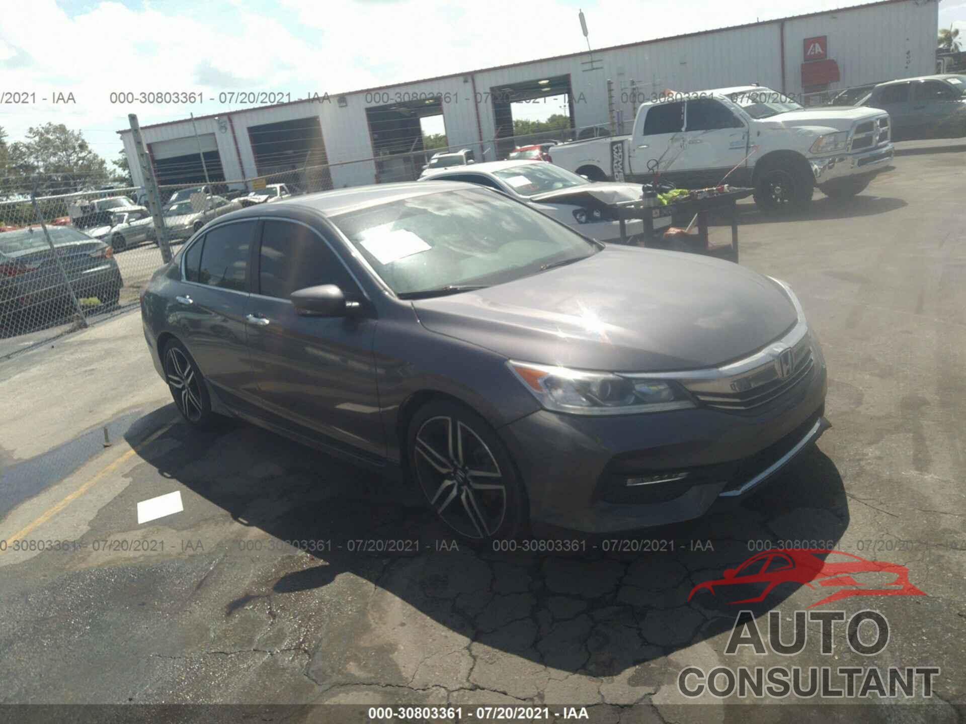 HONDA ACCORD SEDAN 2016 - 1HGCR2F55GA138530