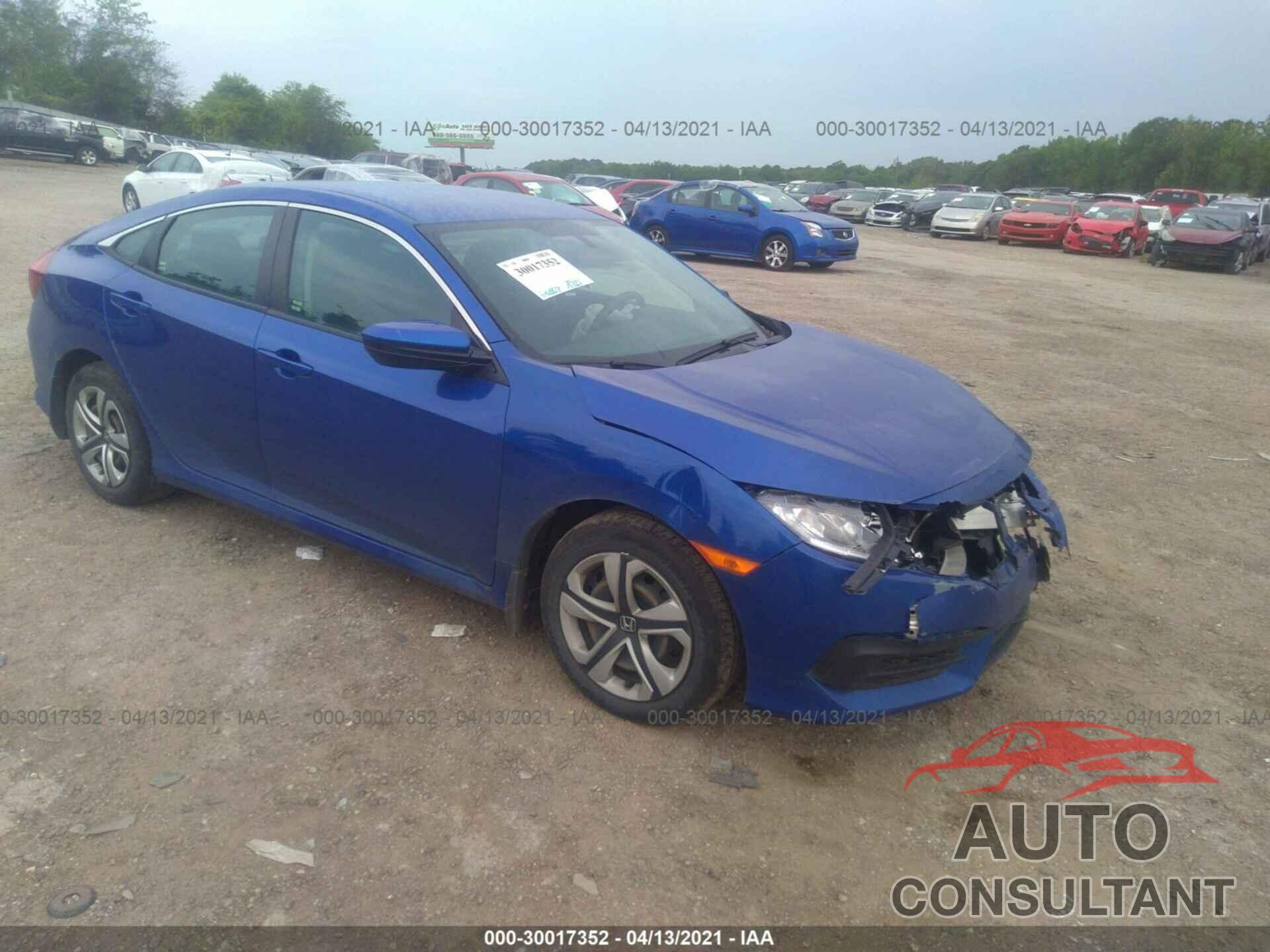 HONDA CIVIC SEDAN 2017 - 19XFC2F55HE037483