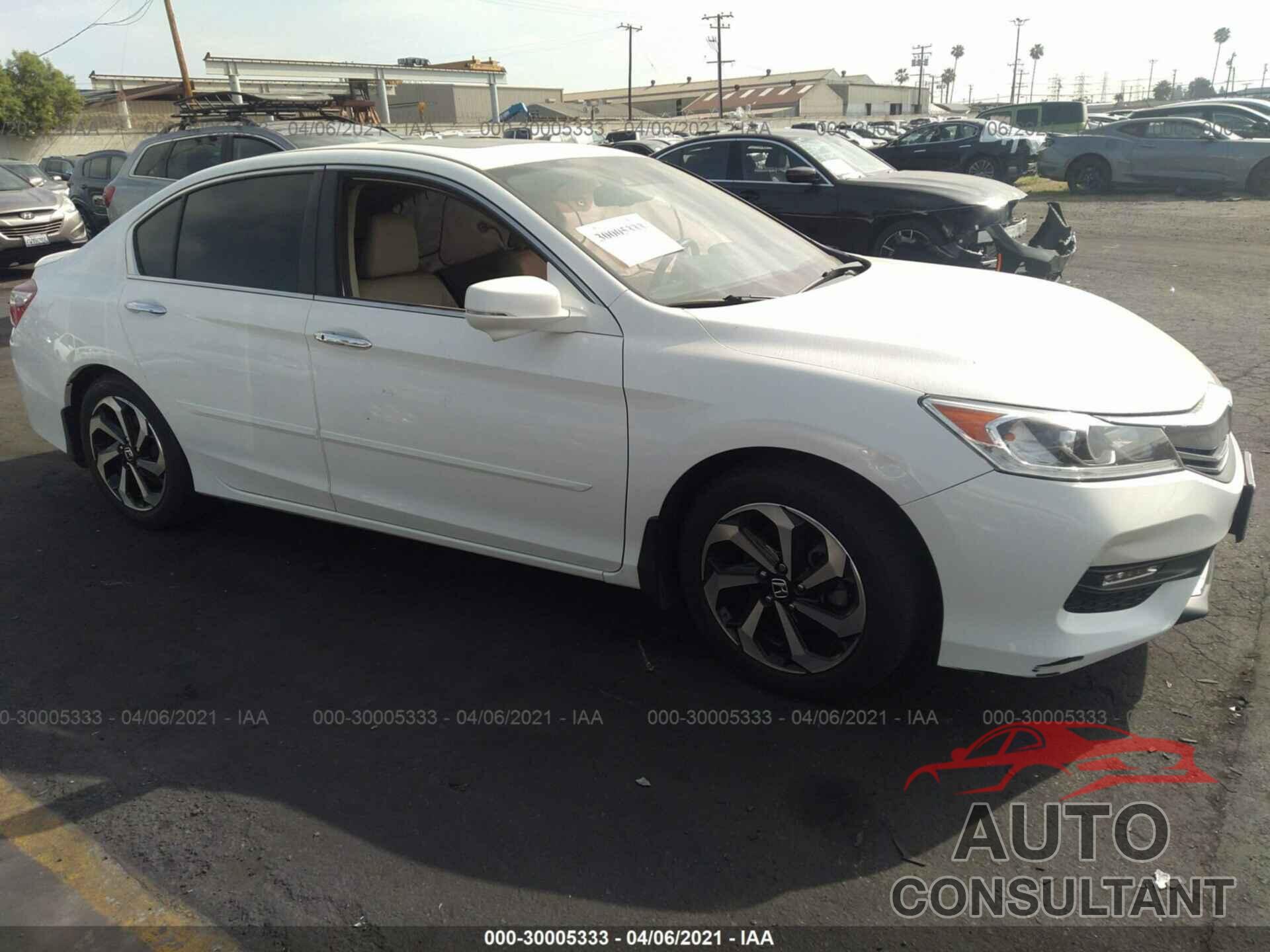 HONDA ACCORD SEDAN 2016 - 1HGCR2F98GA094896