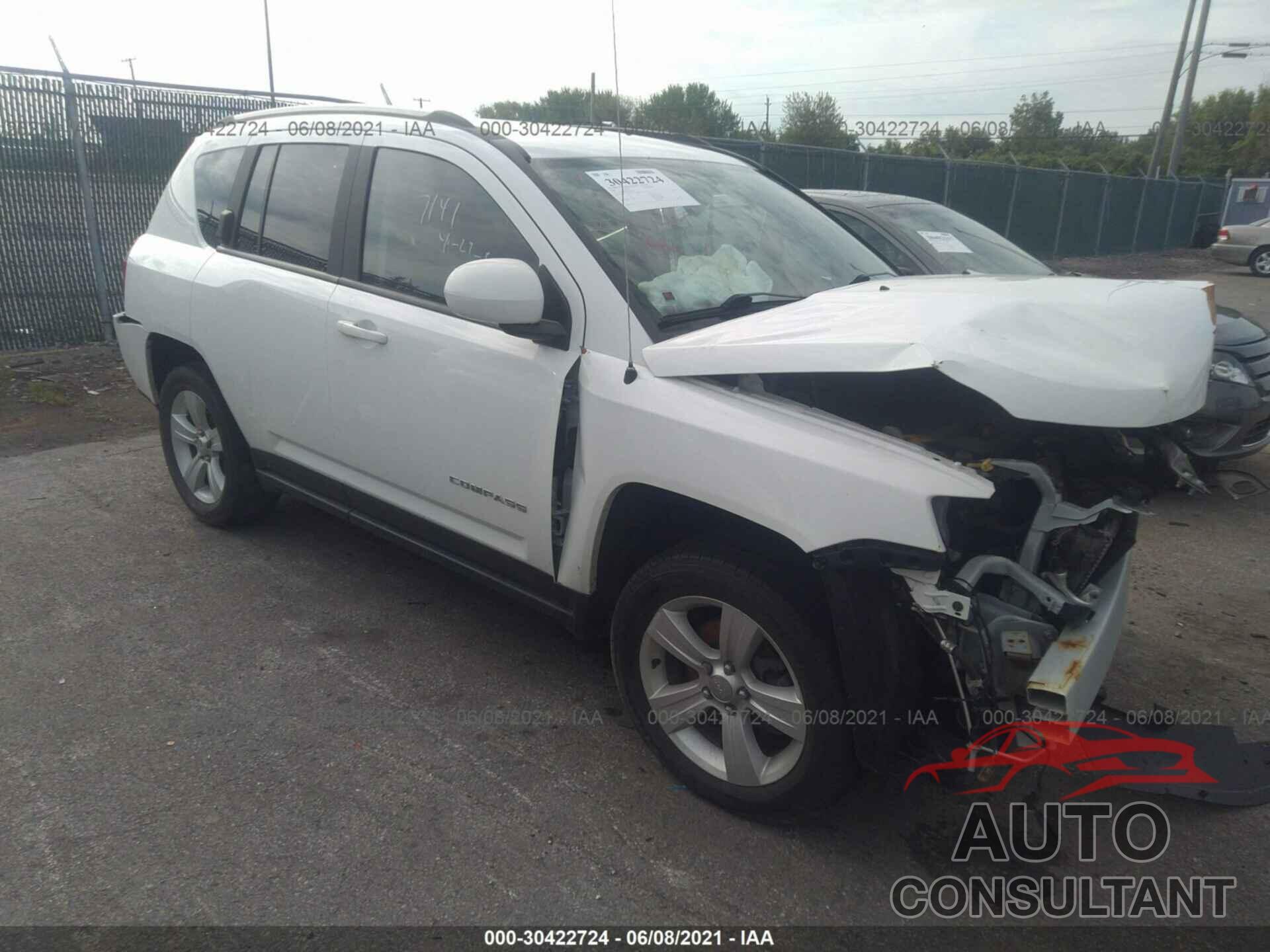 JEEP COMPASS 2017 - 1C4NJDEBXHD205124