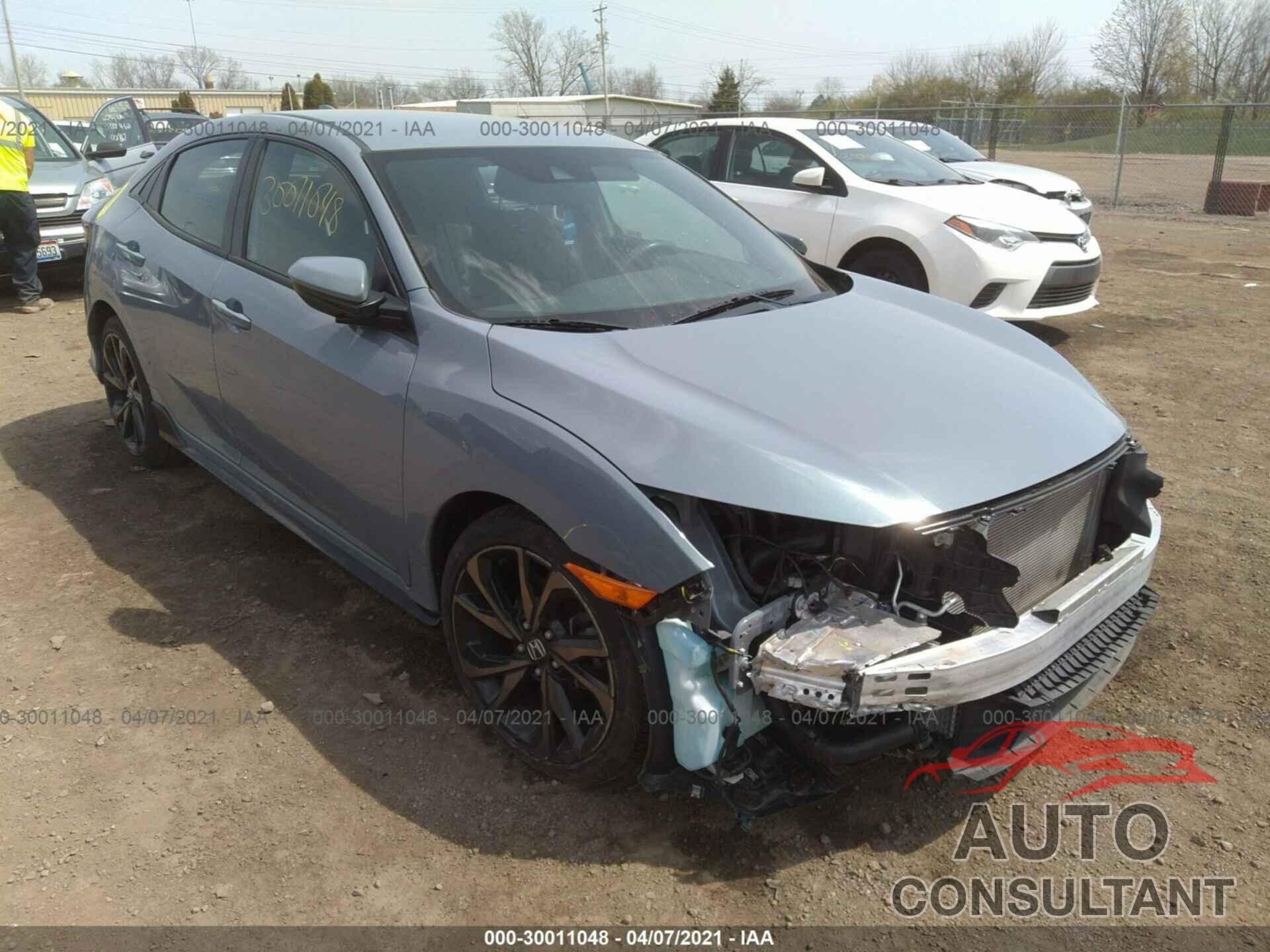 HONDA CIVIC HATCHBACK 2019 - SHHFK7H40KU218785