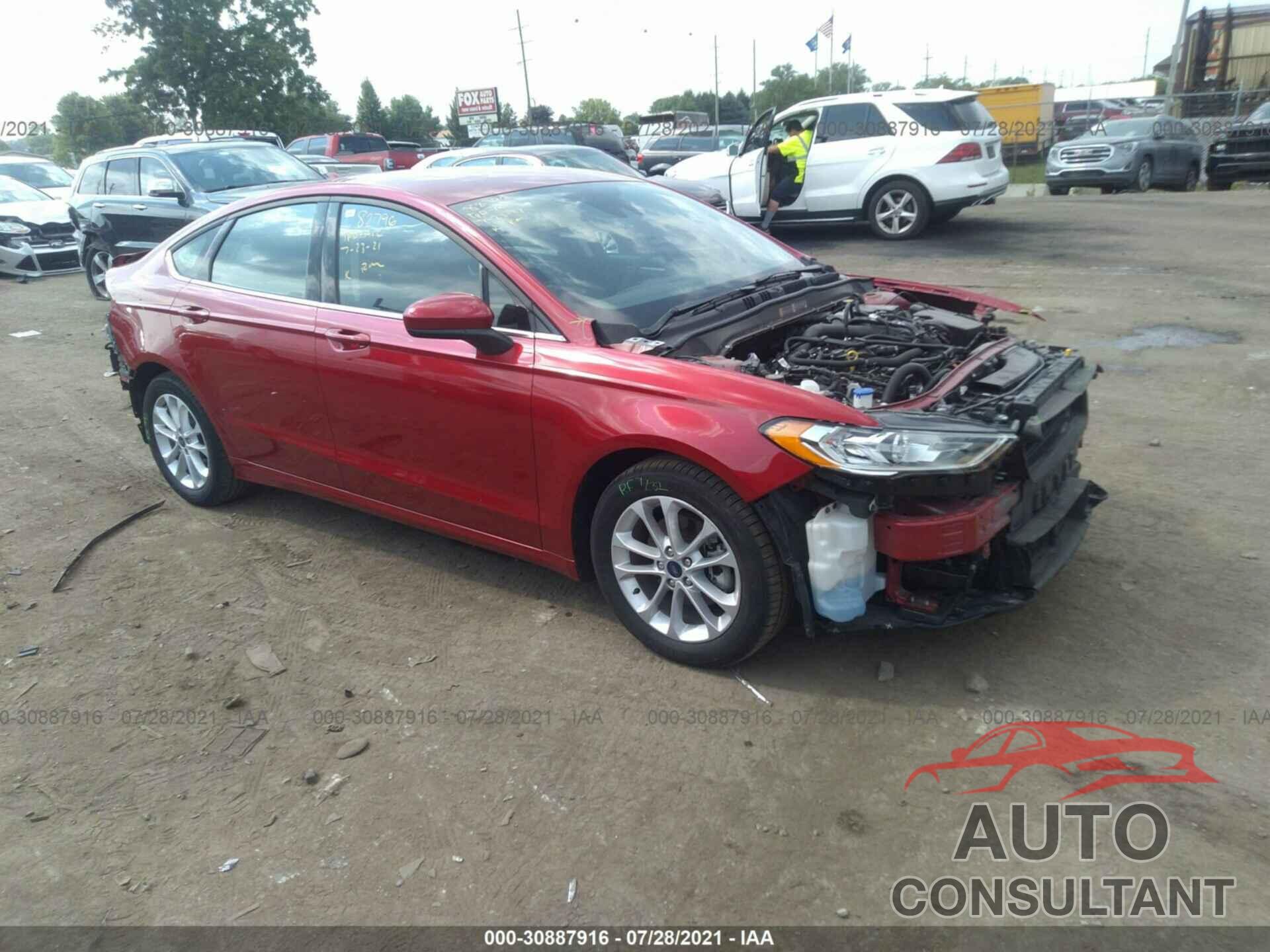 FORD FUSION 2020 - 3FA6P0HD8LR124735