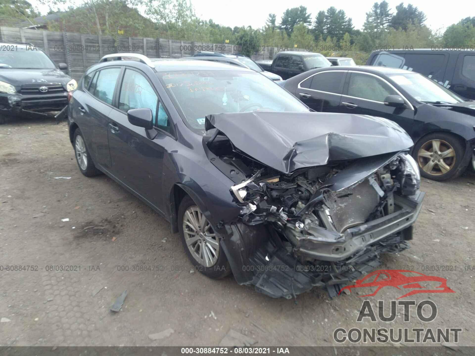 SUBARU IMPREZA 2017 - 4S3GTAD62H3753503