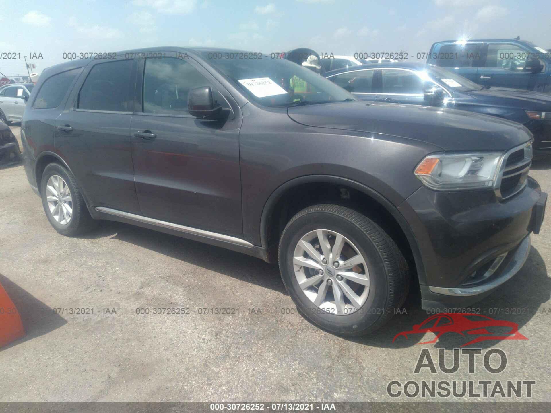 DODGE DURANGO 2019 - 1C4RDJAG6KC573192