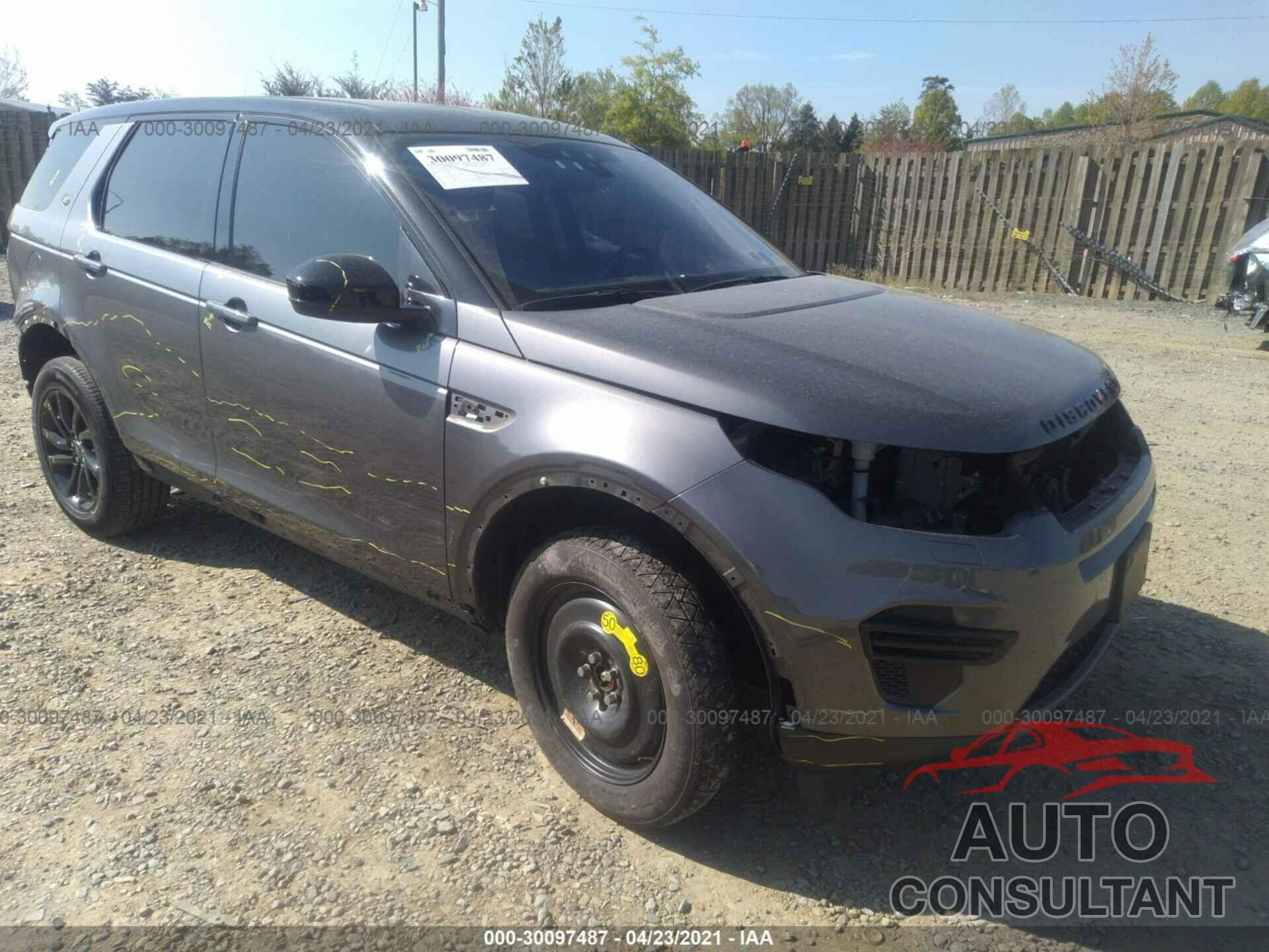 LAND ROVER DISCOVERY SPORT 2017 - SALCP2BG2HH709078