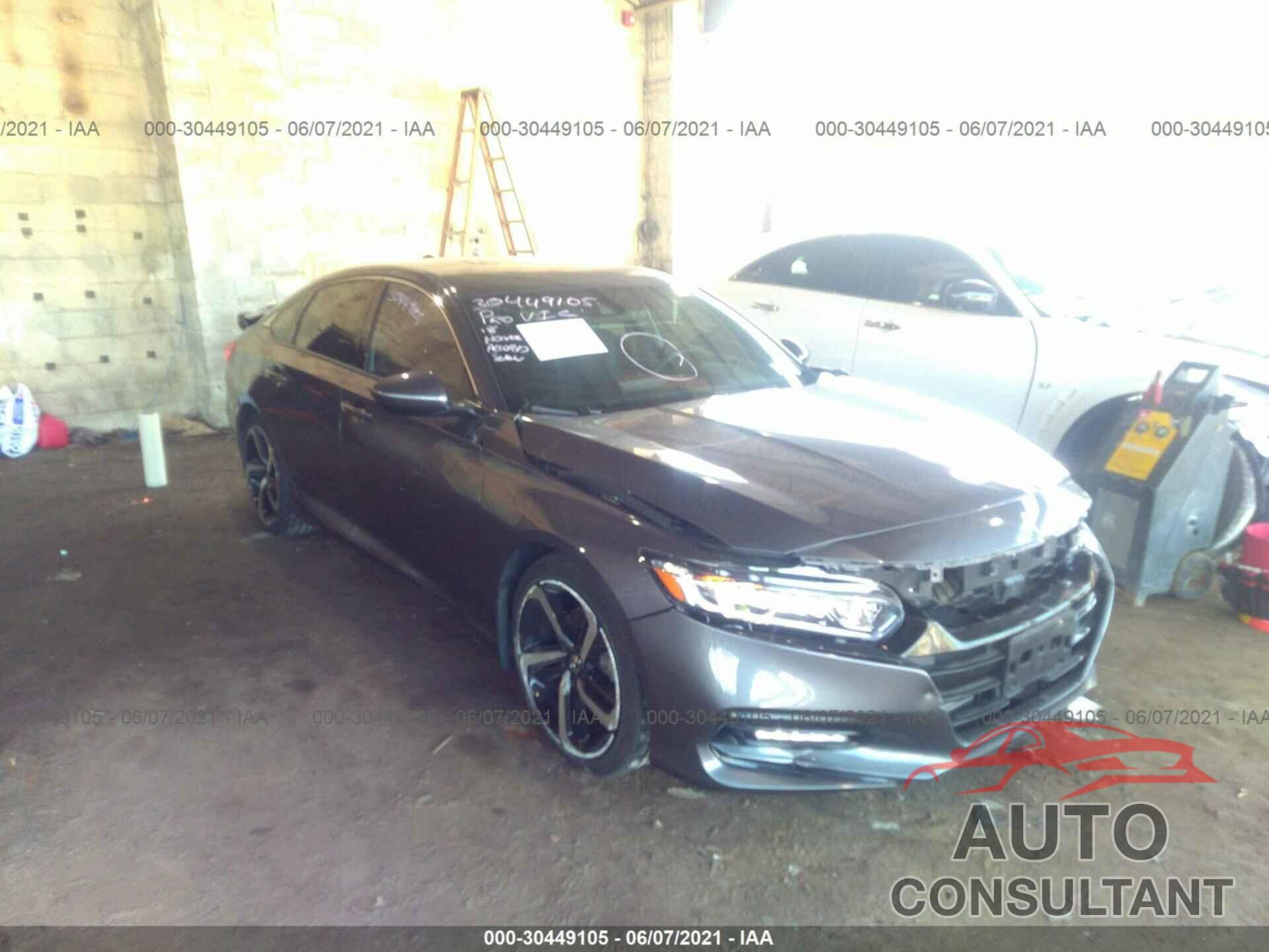 HONDA ACCORD SEDAN 2018 - 1HGCV1F37JA214356
