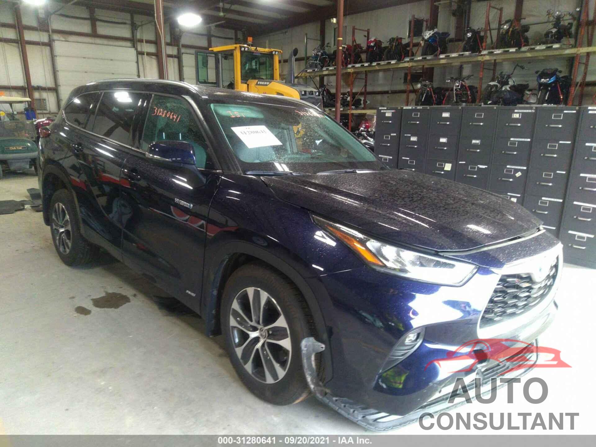 TOYOTA HIGHLANDER 2020 - 5TDGBRCH8LS511987
