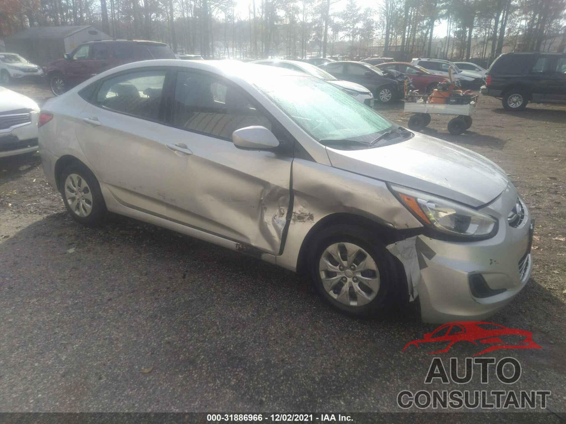 HYUNDAI ACCENT 2016 - KMHCT4AE2GU104171