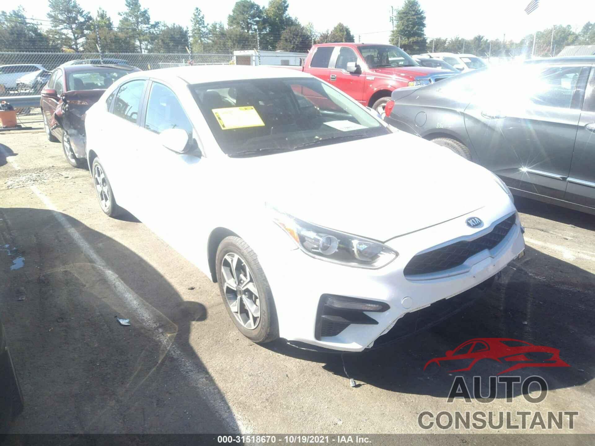 KIA FORTE 2019 - 3KPF24AD1KE007336