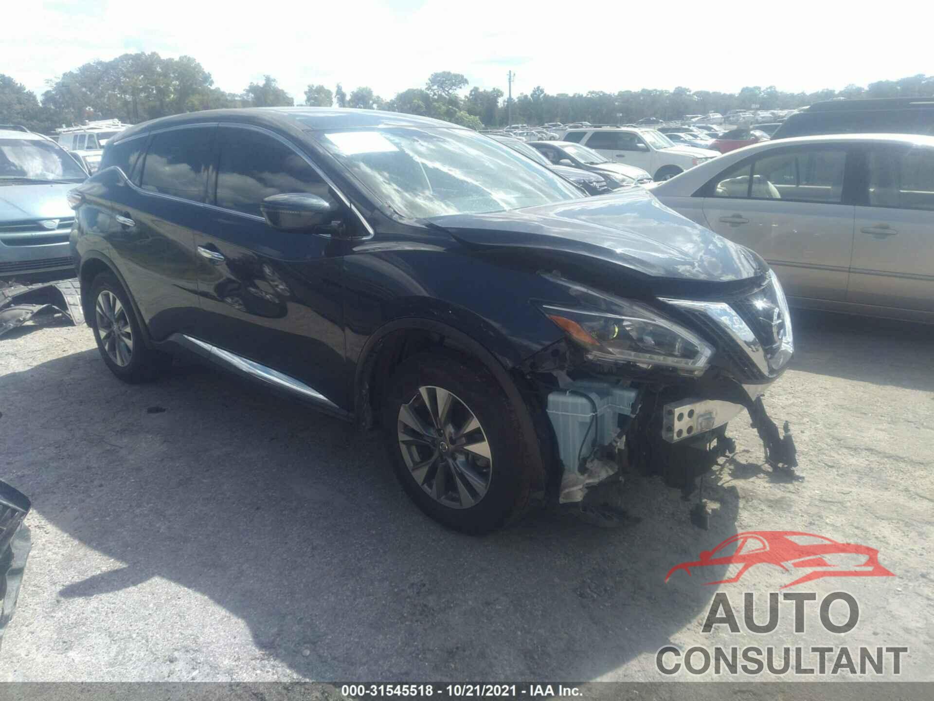 NISSAN MURANO 2018 - 5N1AZ2MG7JN121010