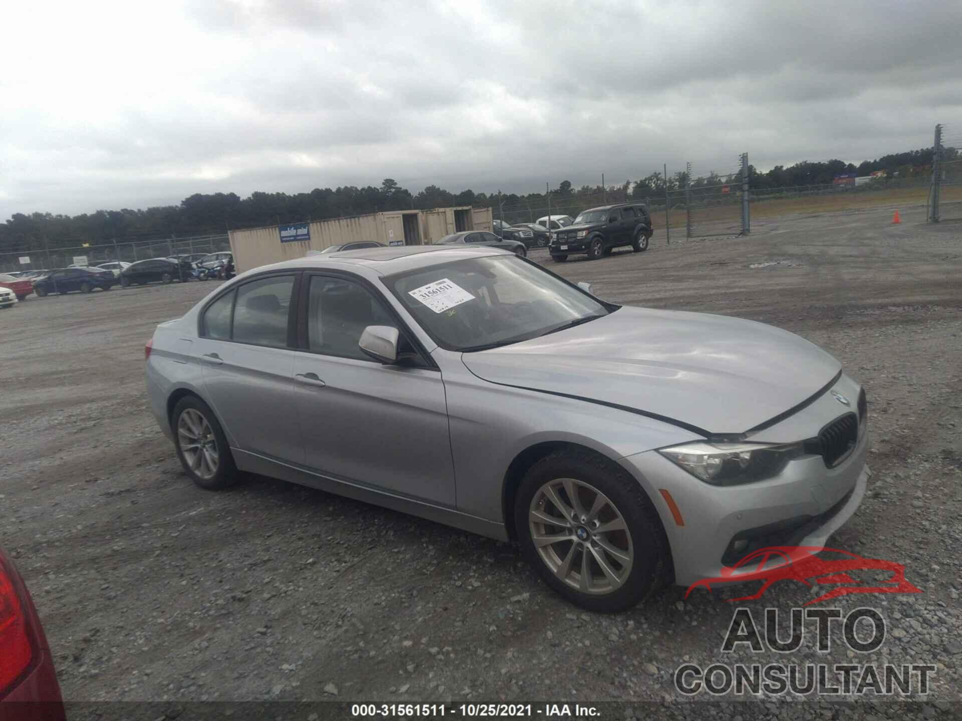 BMW 3 SERIES 2016 - WBA8E1G54GNT34022