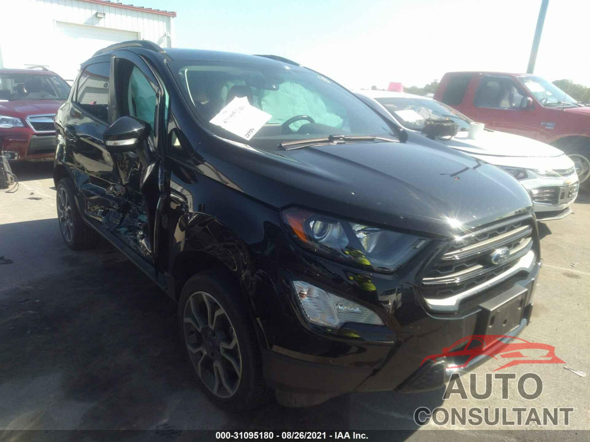 FORD ECOSPORT 2019 - MAJ6S3JL6KC282456