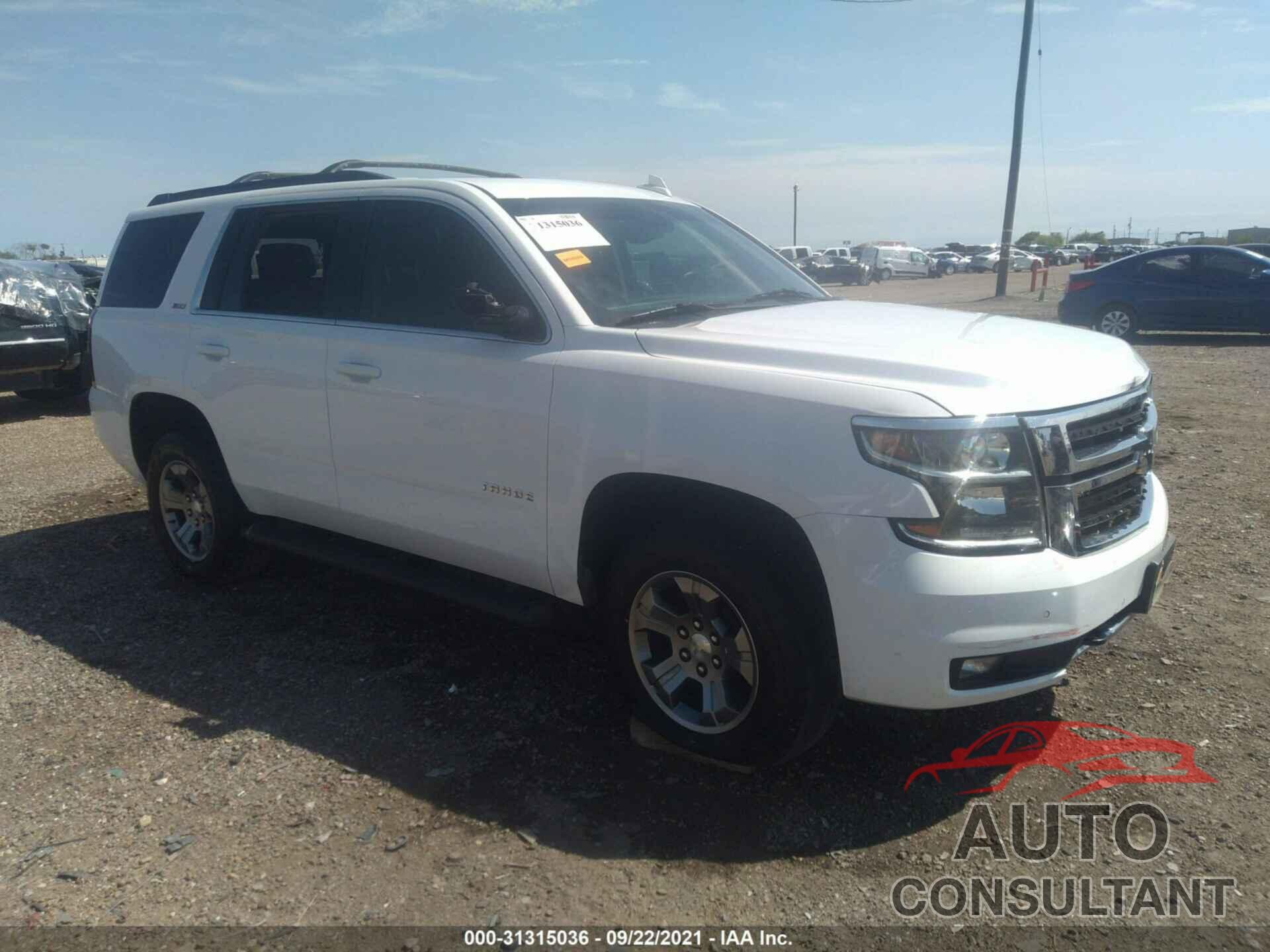 CHEVROLET TAHOE 2019 - 1GNSKBKC8KR333641