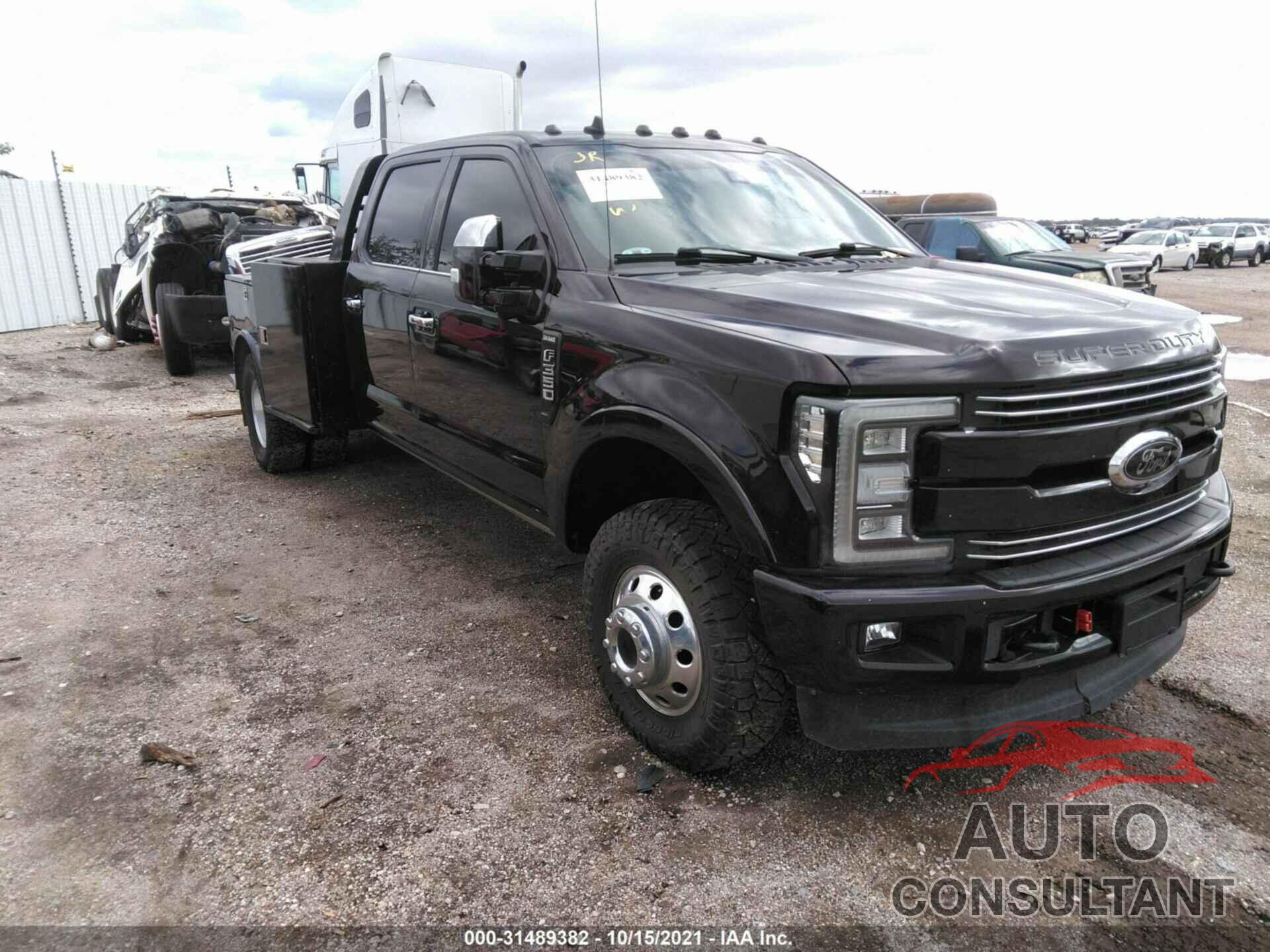 FORD SUPER DUTY F-250 SRW 2019 - 1FT7W2BT5KED25930