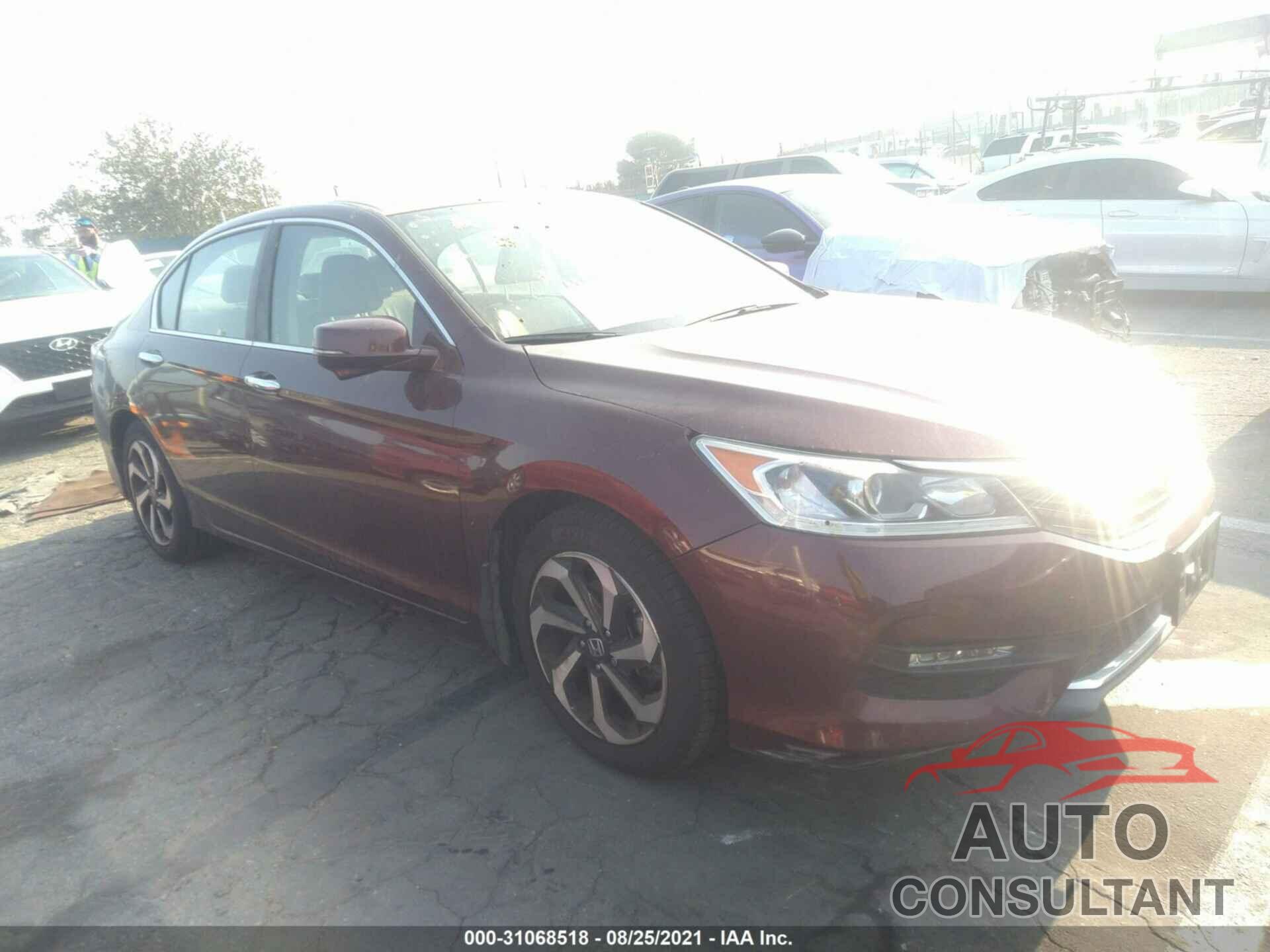 HONDA ACCORD SEDAN 2016 - 1HGCR2F8XGA151199