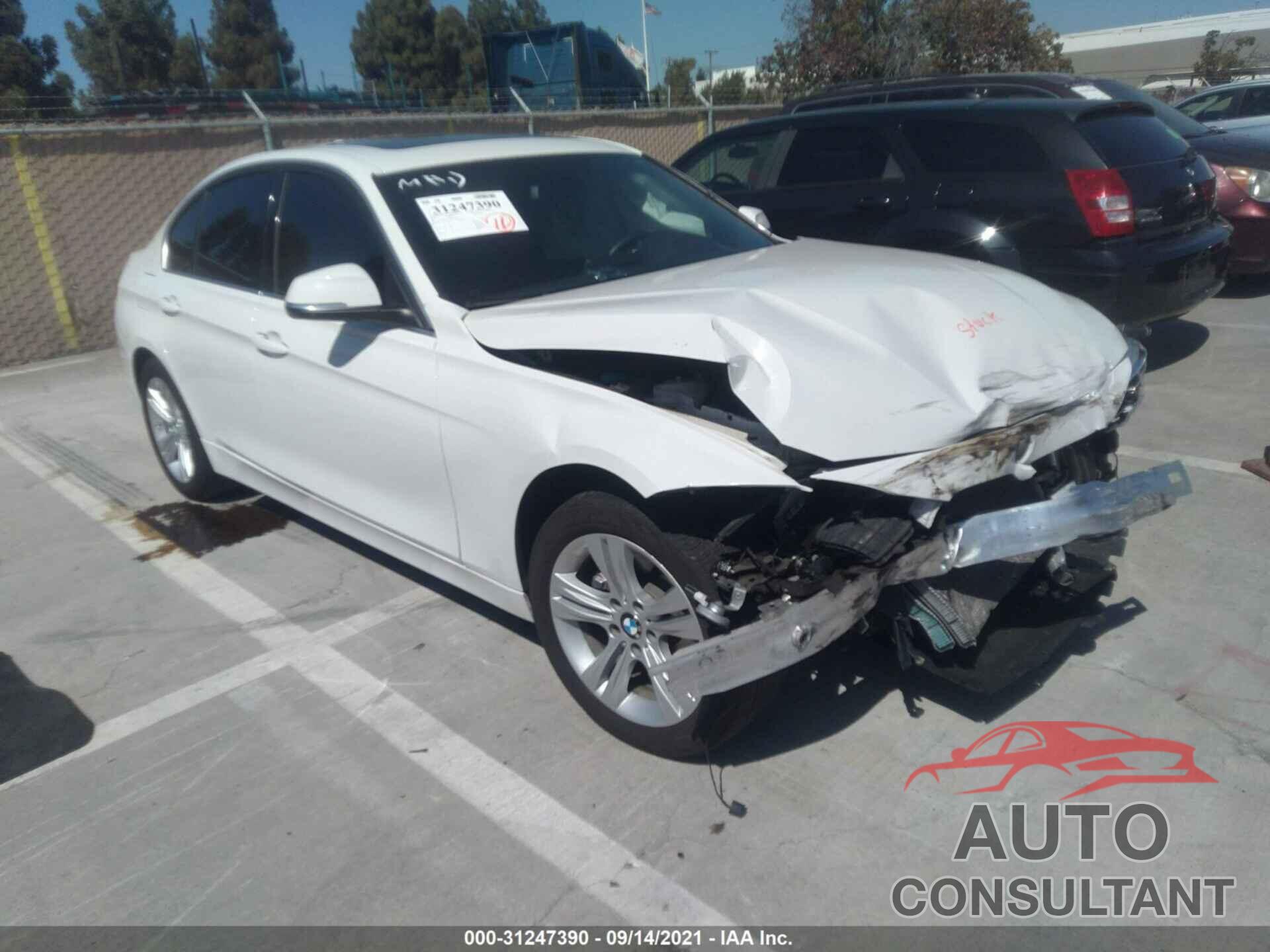 BMW 3 SERIES 2017 - WBA8B9C57HK676242