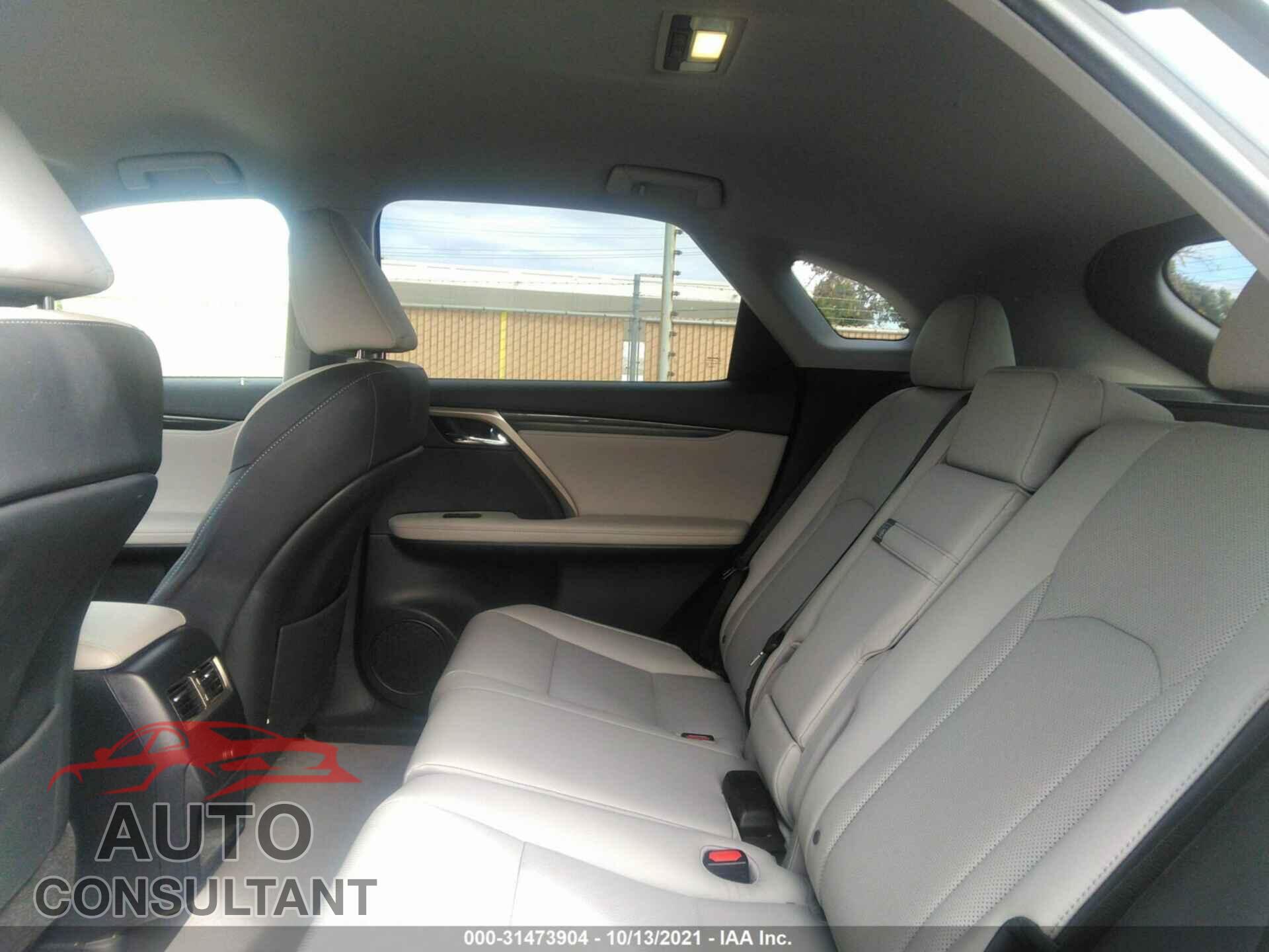 LEXUS RX 2017 - 2T2BZMCA9HC104610