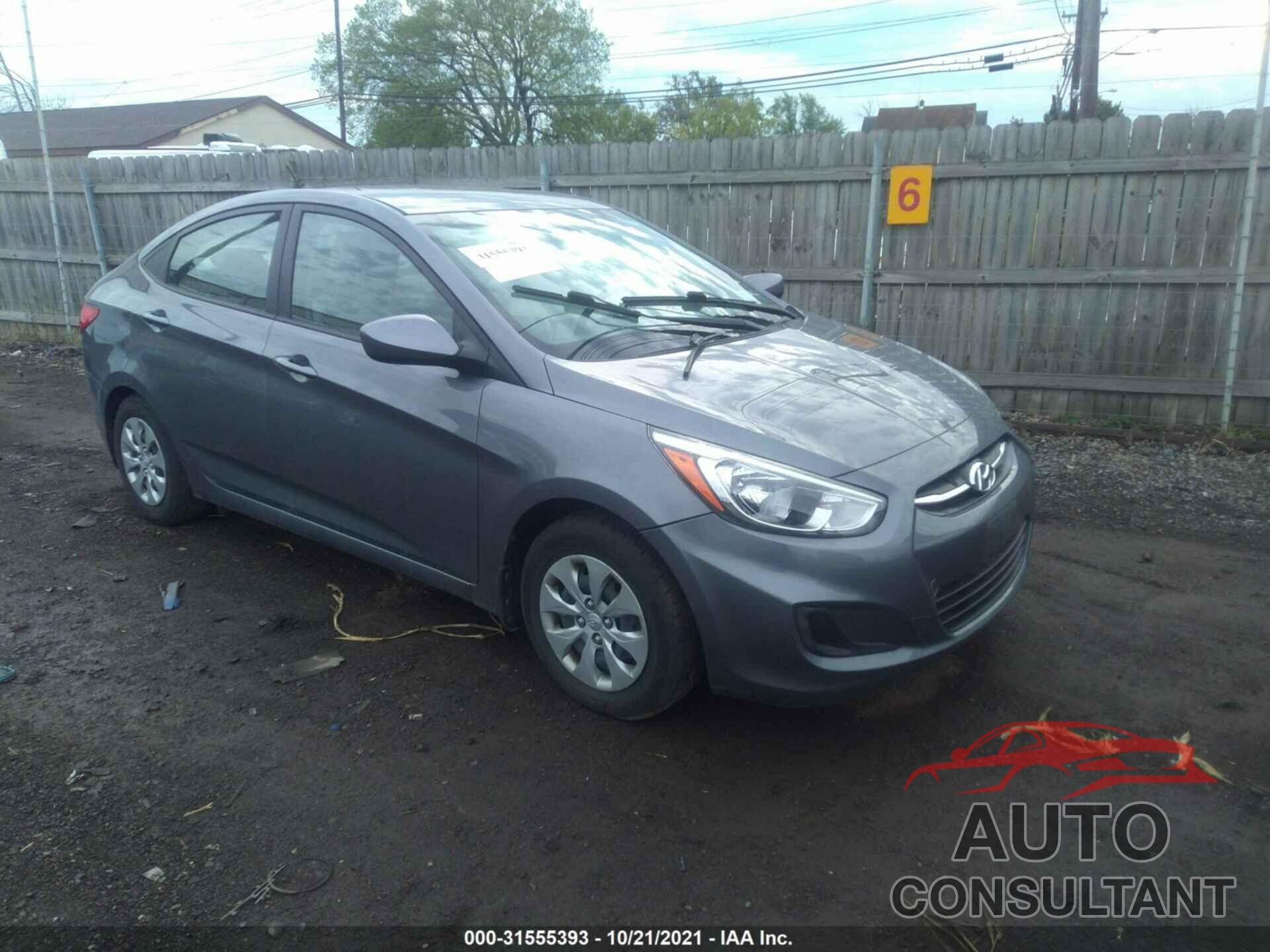 HYUNDAI ACCENT 2016 - KMHCT4AE1GU158349