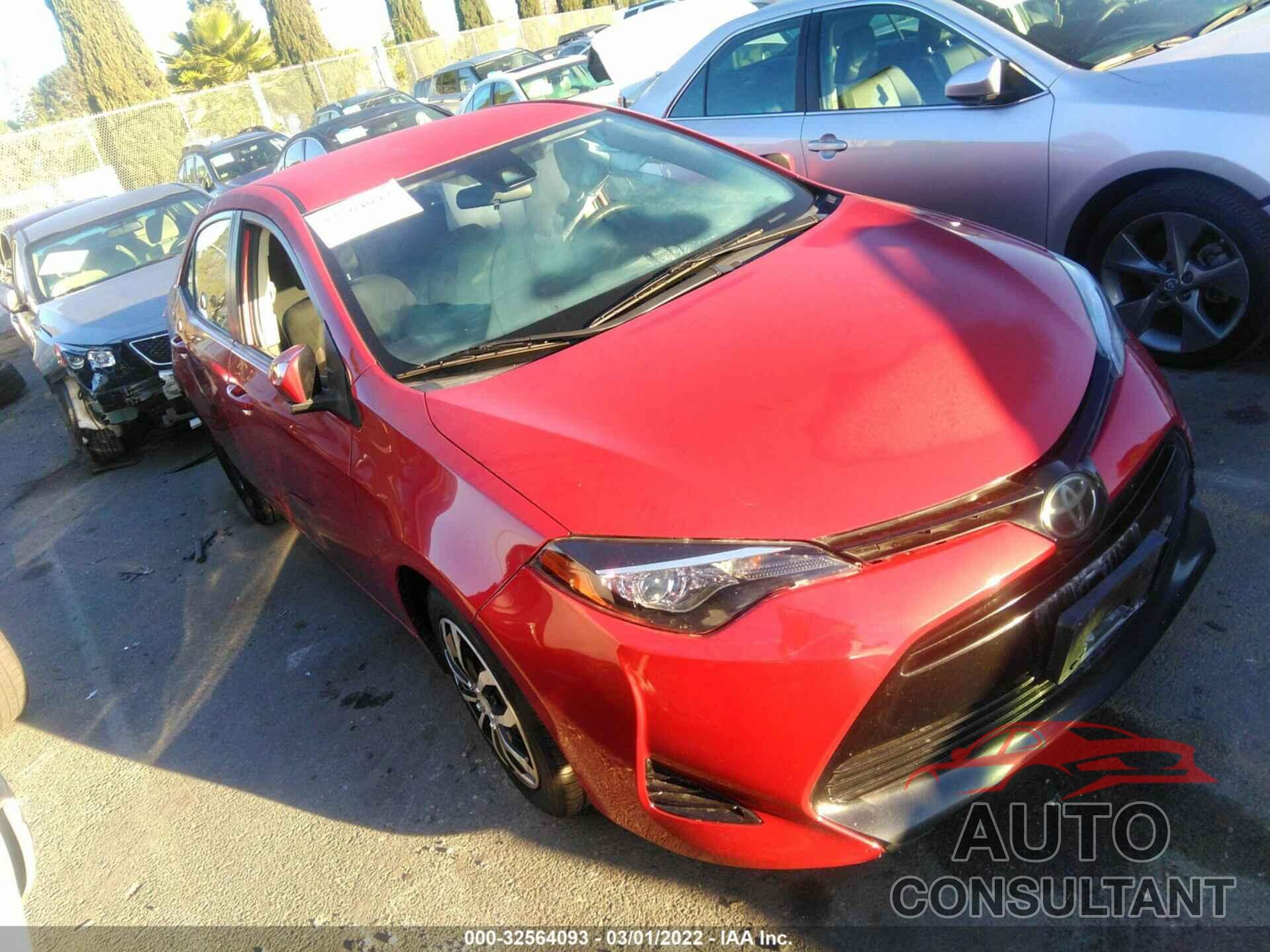 TOYOTA COROLLA 2017 - 2T1BURHE6HC926826