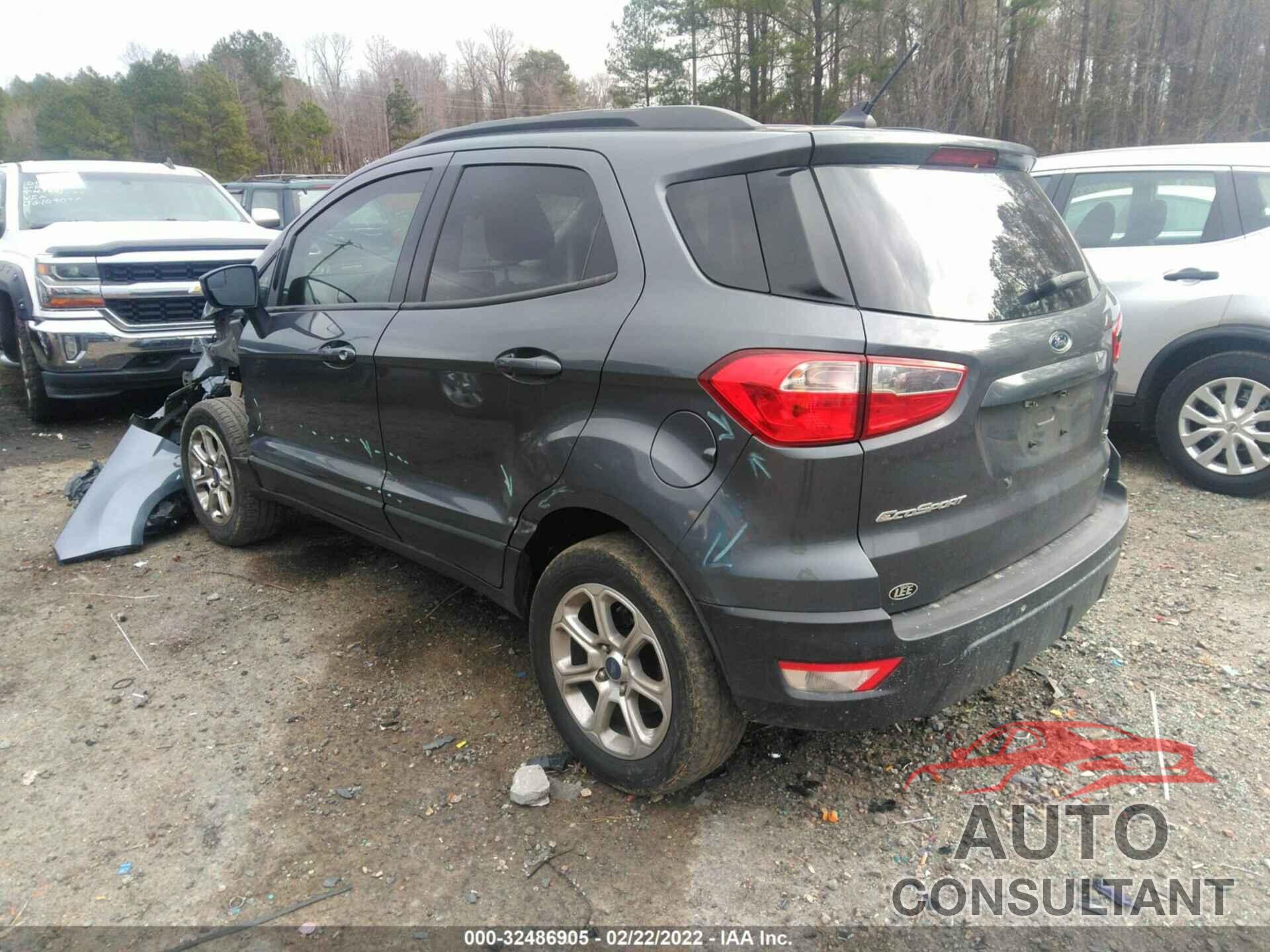 FORD ECOSPORT 2019 - MAJ3S2GE3KC297034