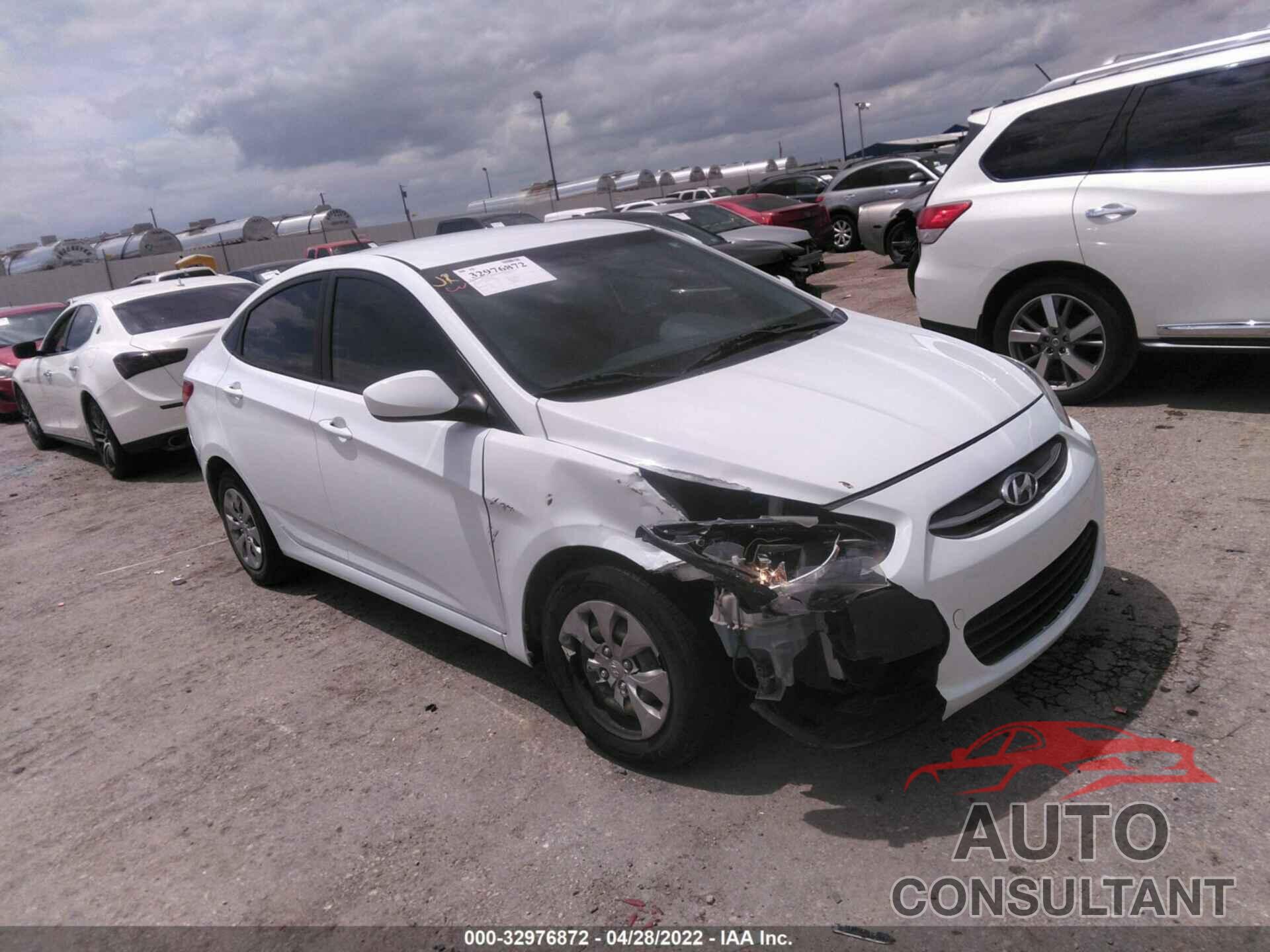 HYUNDAI ACCENT 2016 - KMHCT4AE3GU040268