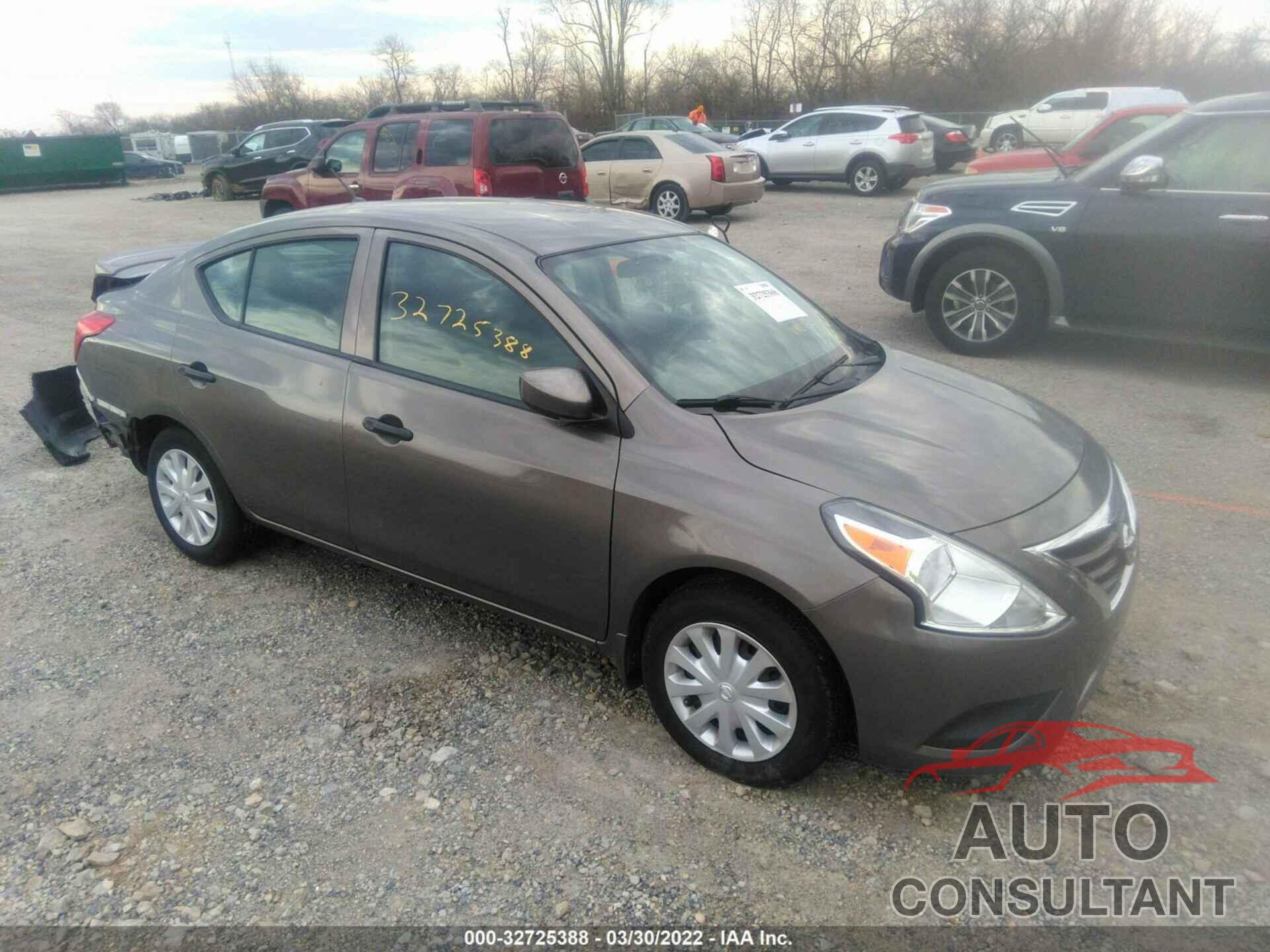 NISSAN VERSA 2016 - 3N1CN7AP4GL855710