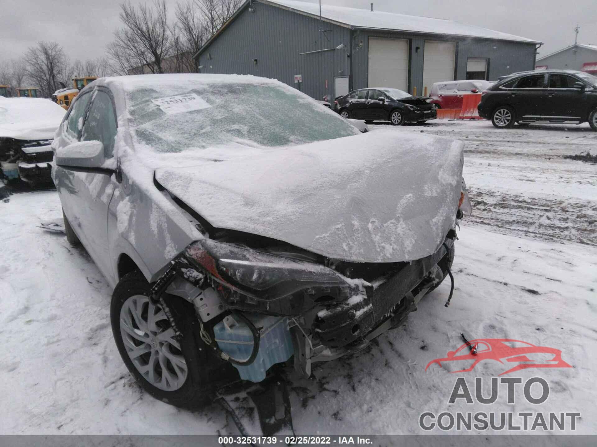 TOYOTA COROLLA 2019 - 2T1BURHE1KC215915