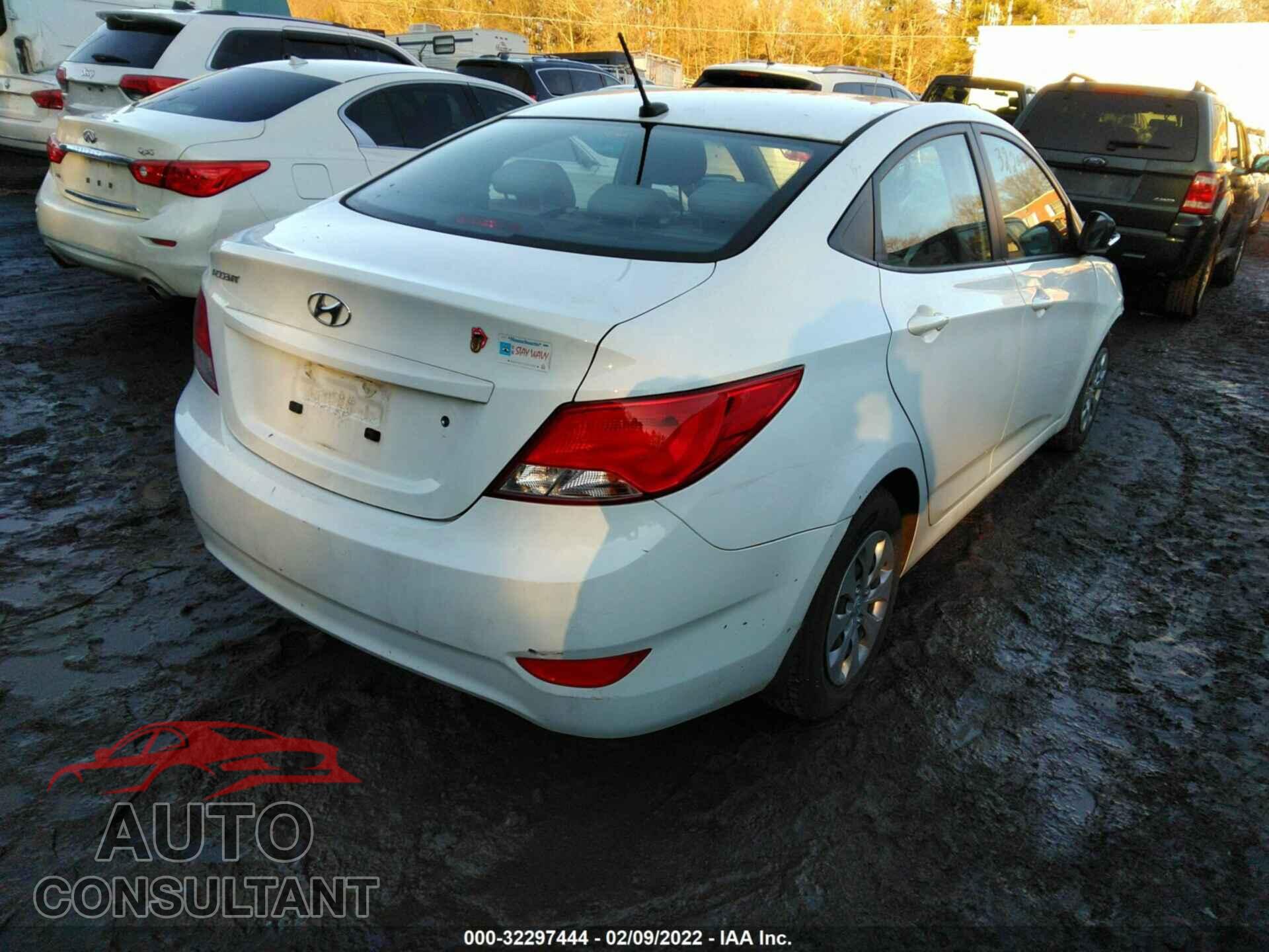 HYUNDAI ACCENT 2016 - KMHCT4AE9GU026939