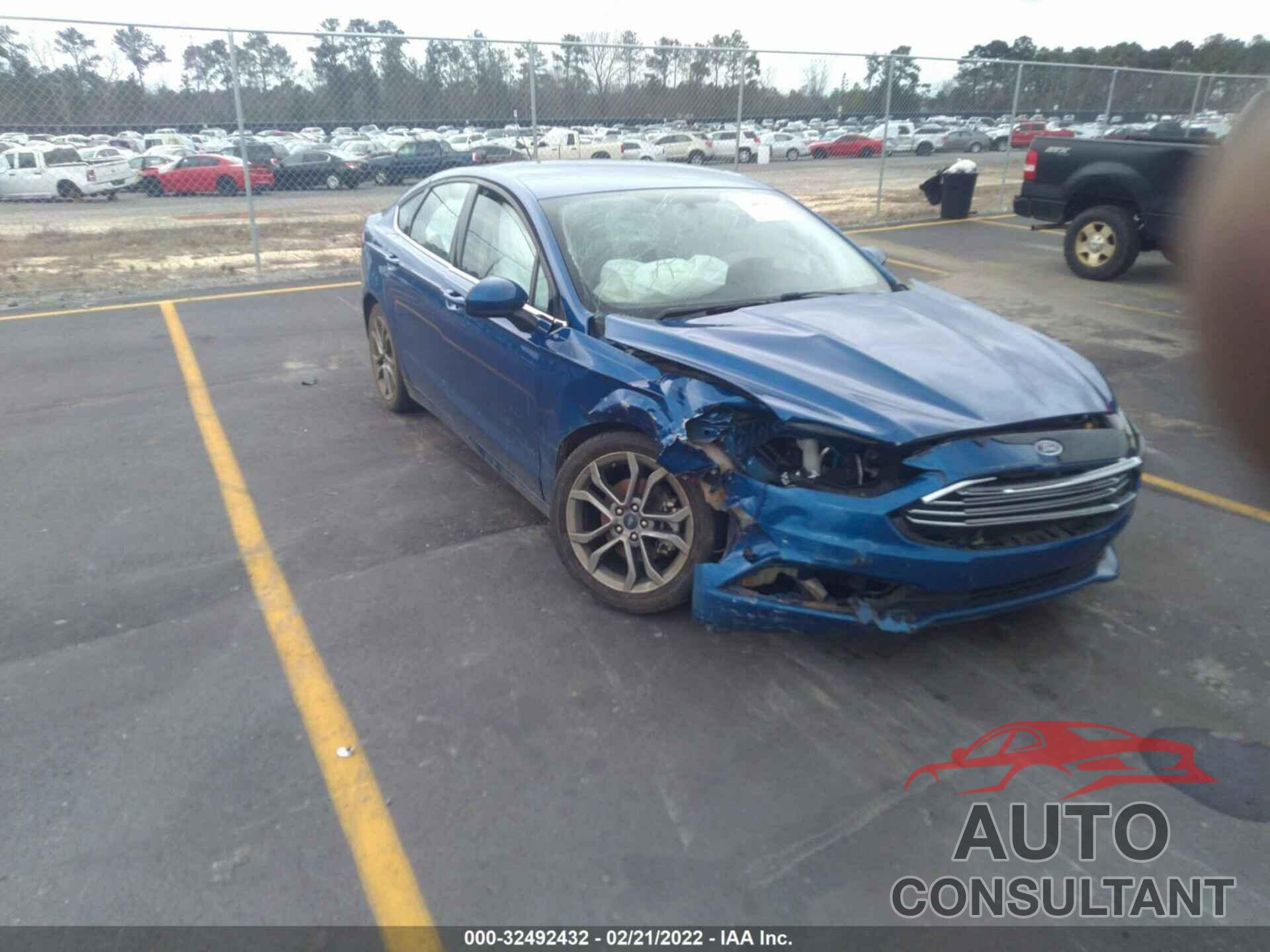 FORD FUSION 2017 - 3FA6P0G71HR309180