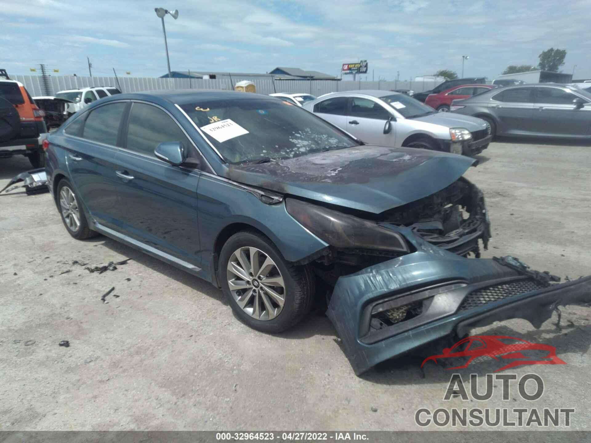 HYUNDAI SONATA 2017 - 5NPE34AF3HH464115