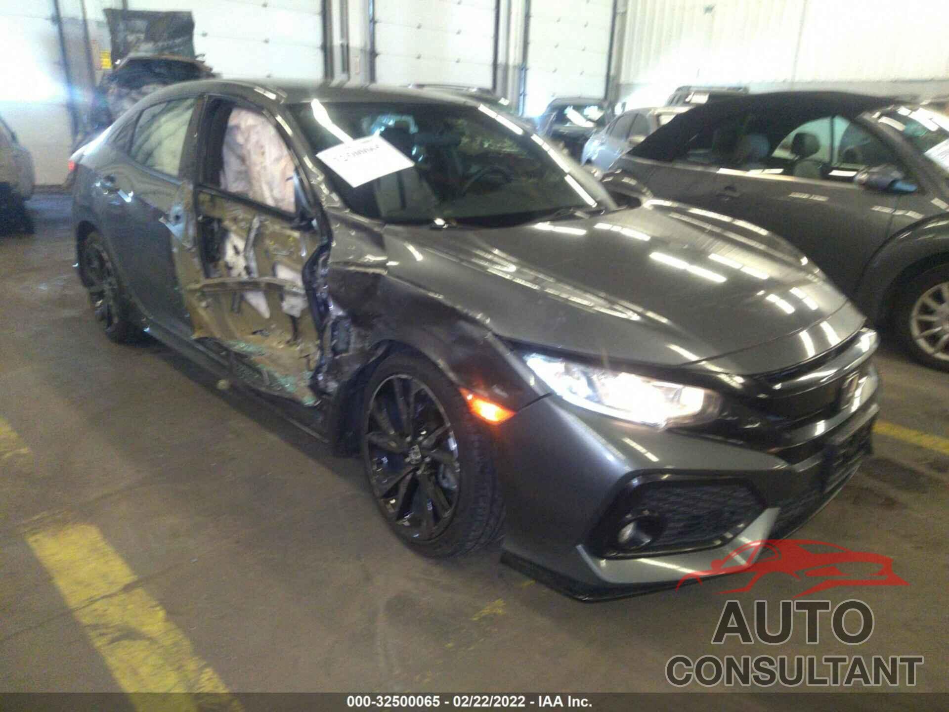 HONDA CIVIC HATCHBACK 2018 - SHHFK7H44JU431317