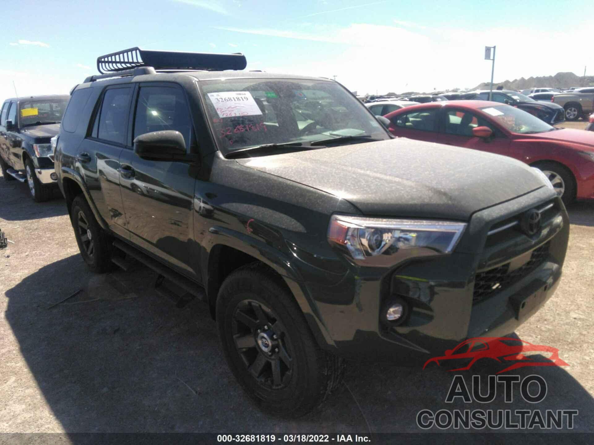 TOYOTA 4RUNNER 2021 - JTEBU5JR5M5927314