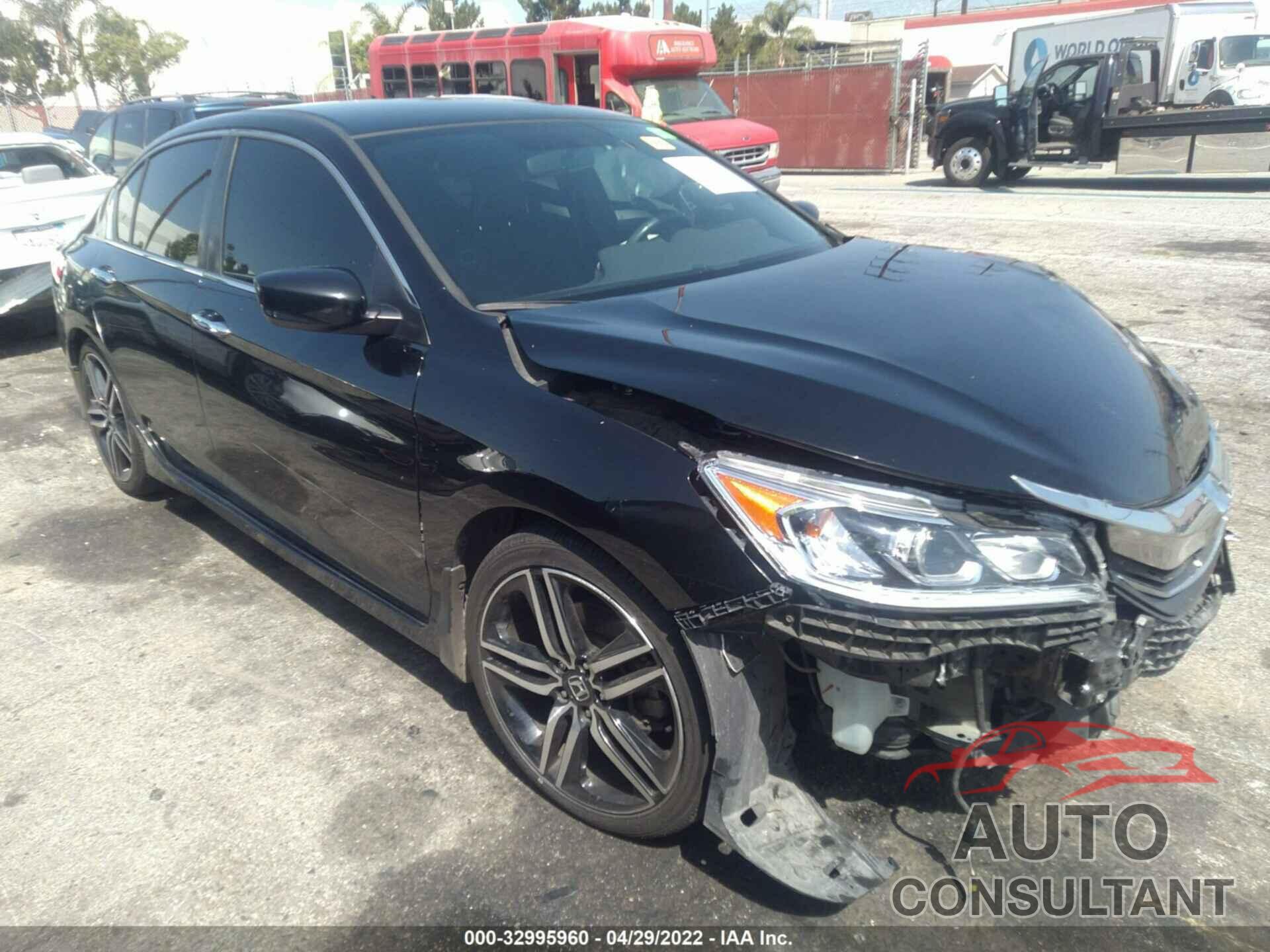 HONDA ACCORD SEDAN 2016 - 1HGCR2F51GA195193