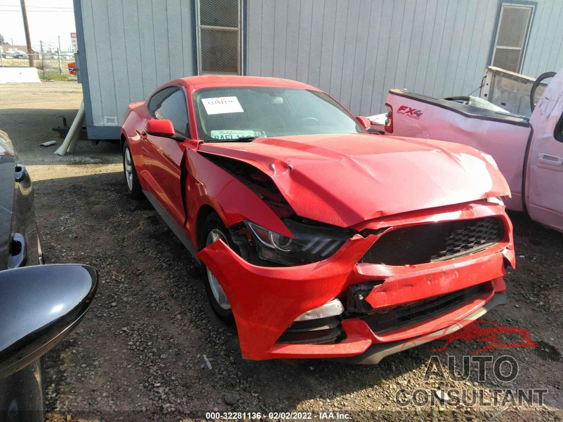 FORD MUSTANG 2017 - 1FA6P8AMXH5277930