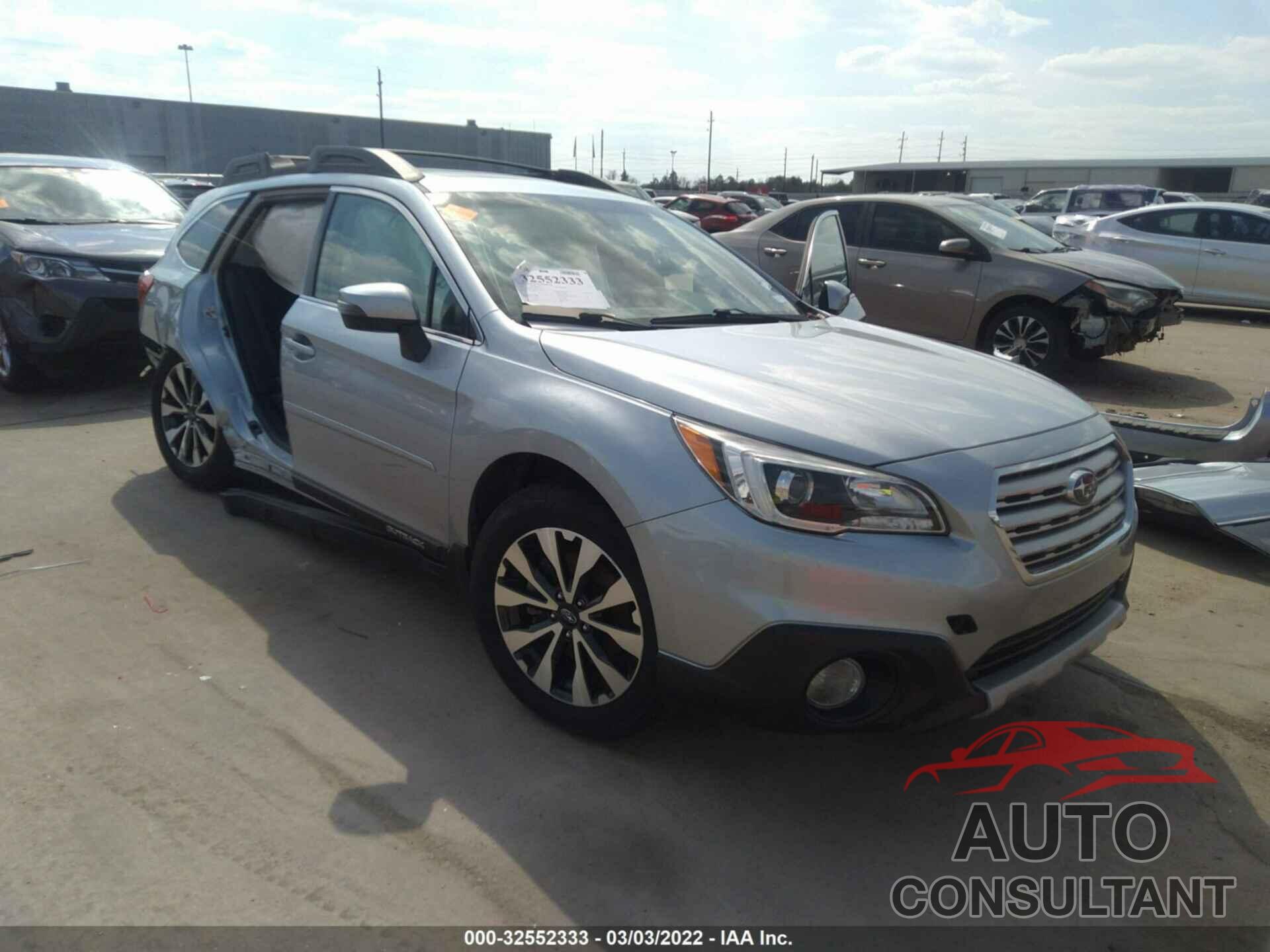 SUBARU OUTBACK 2017 - 4S4BSANC1H3313415