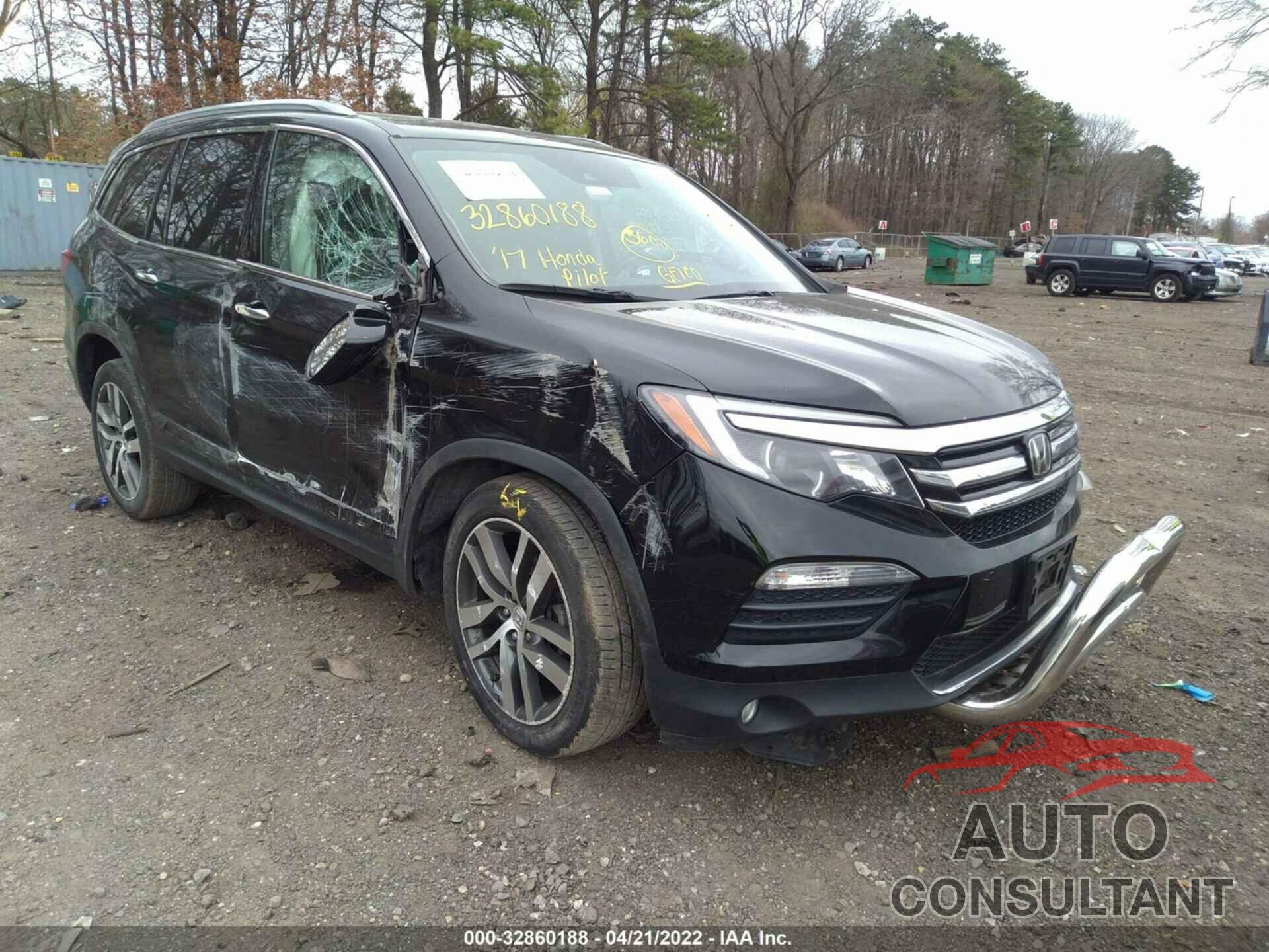 HONDA PILOT 2017 - 5FNYF6H94HB038397
