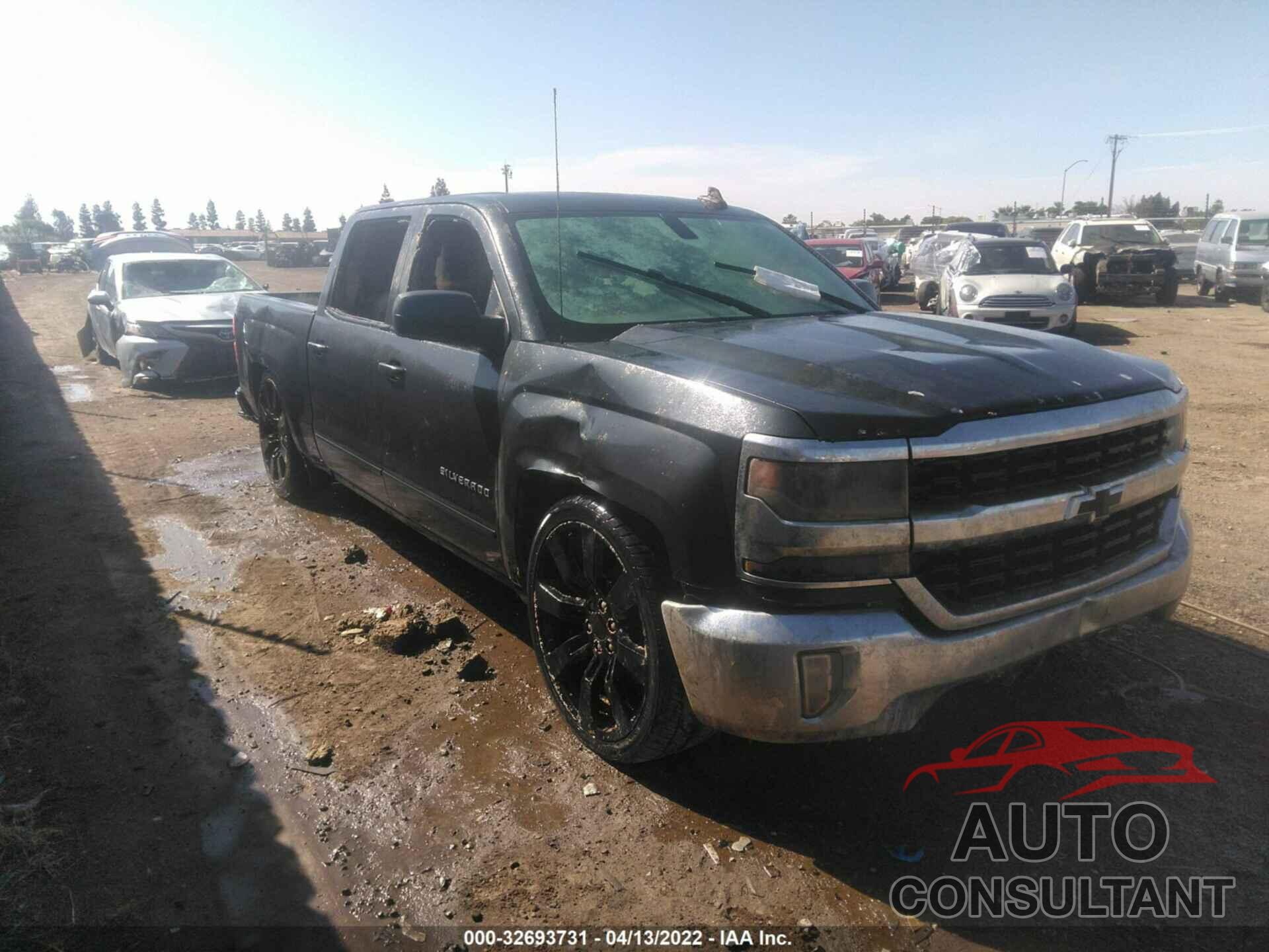 CHEVROLET SILVERADO 1500 2018 - 3GCUCRERXJG280558